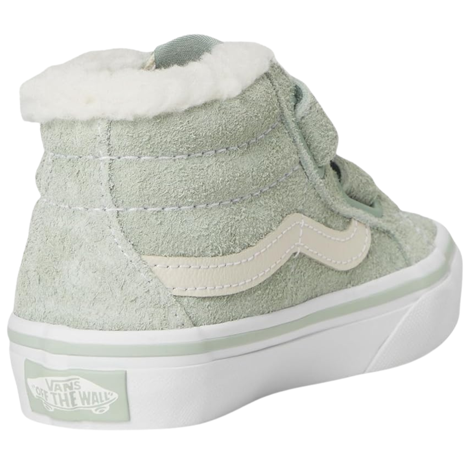 Suede Sherpa Gray Olive