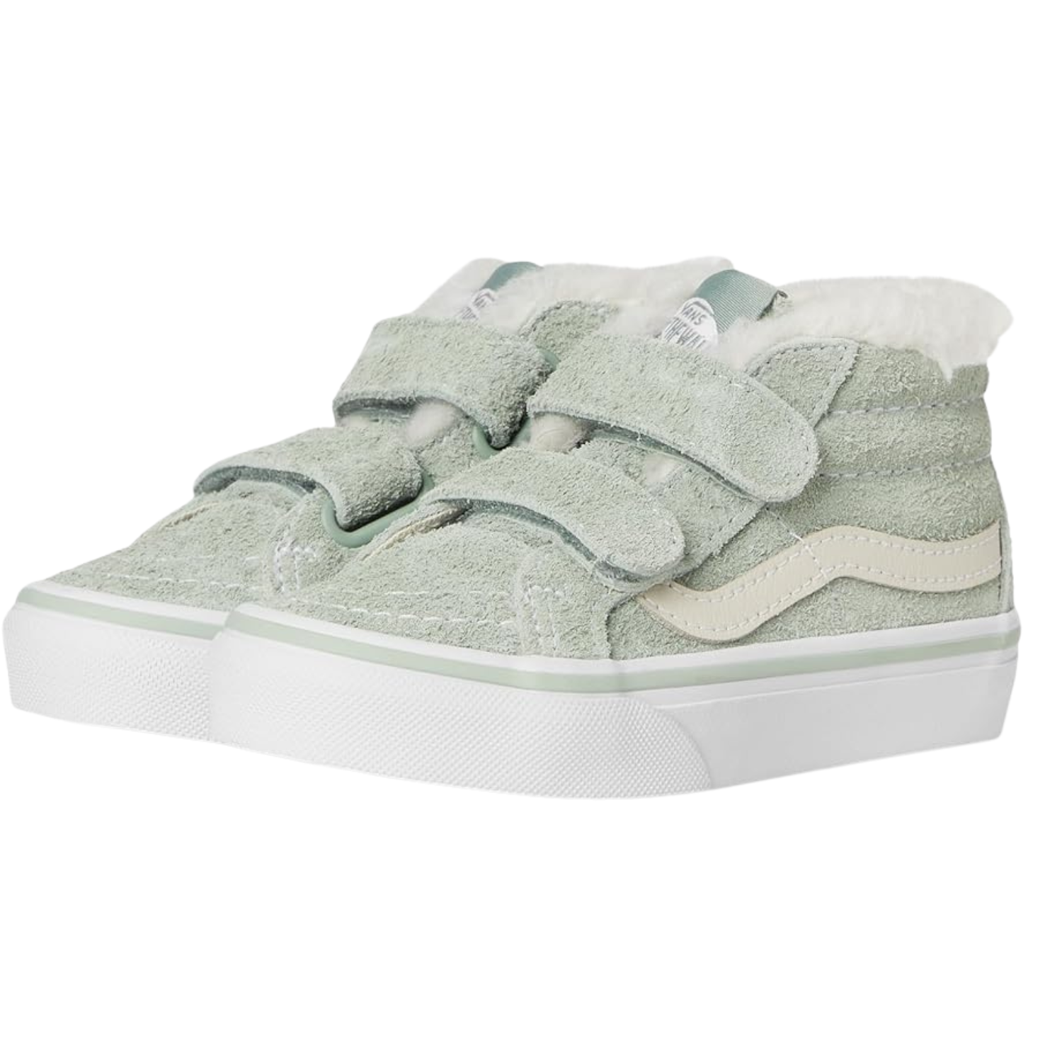 Suede Sherpa Gray Olive