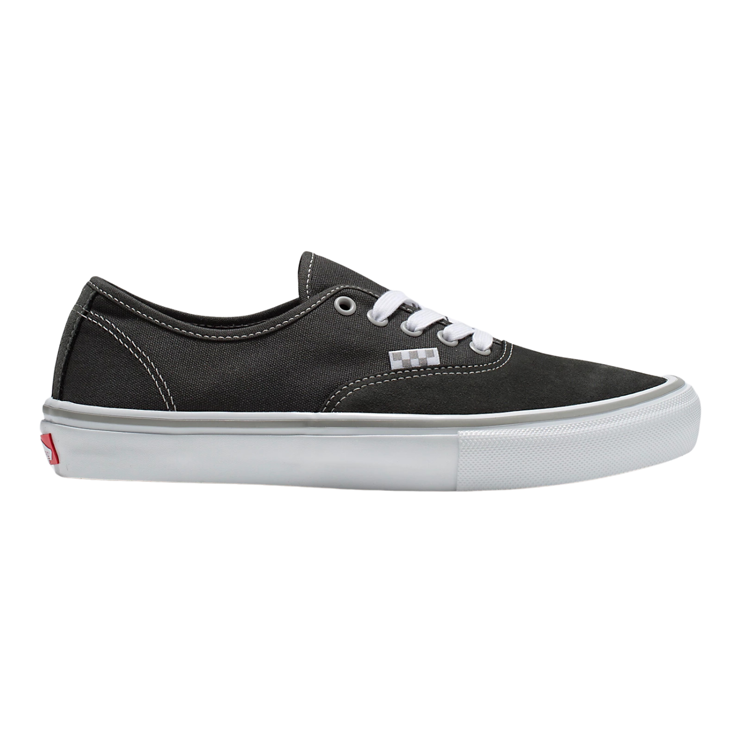 Vans Skate Authentic Dark Grey White Men s Shoes For Sale