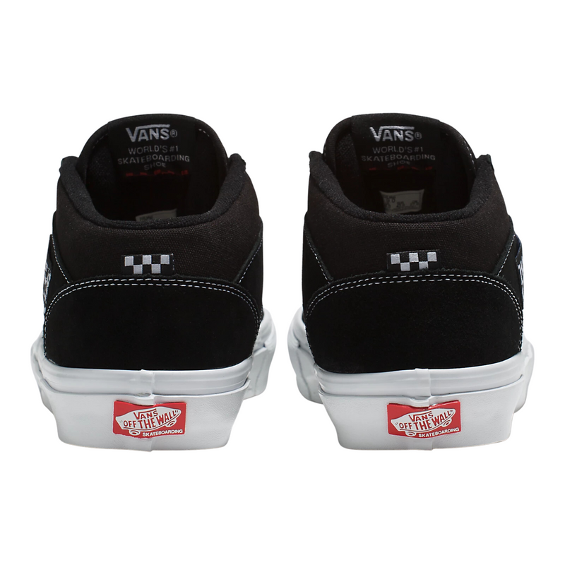 Vans Skate Half Cab Men's Shoes - Black/White
