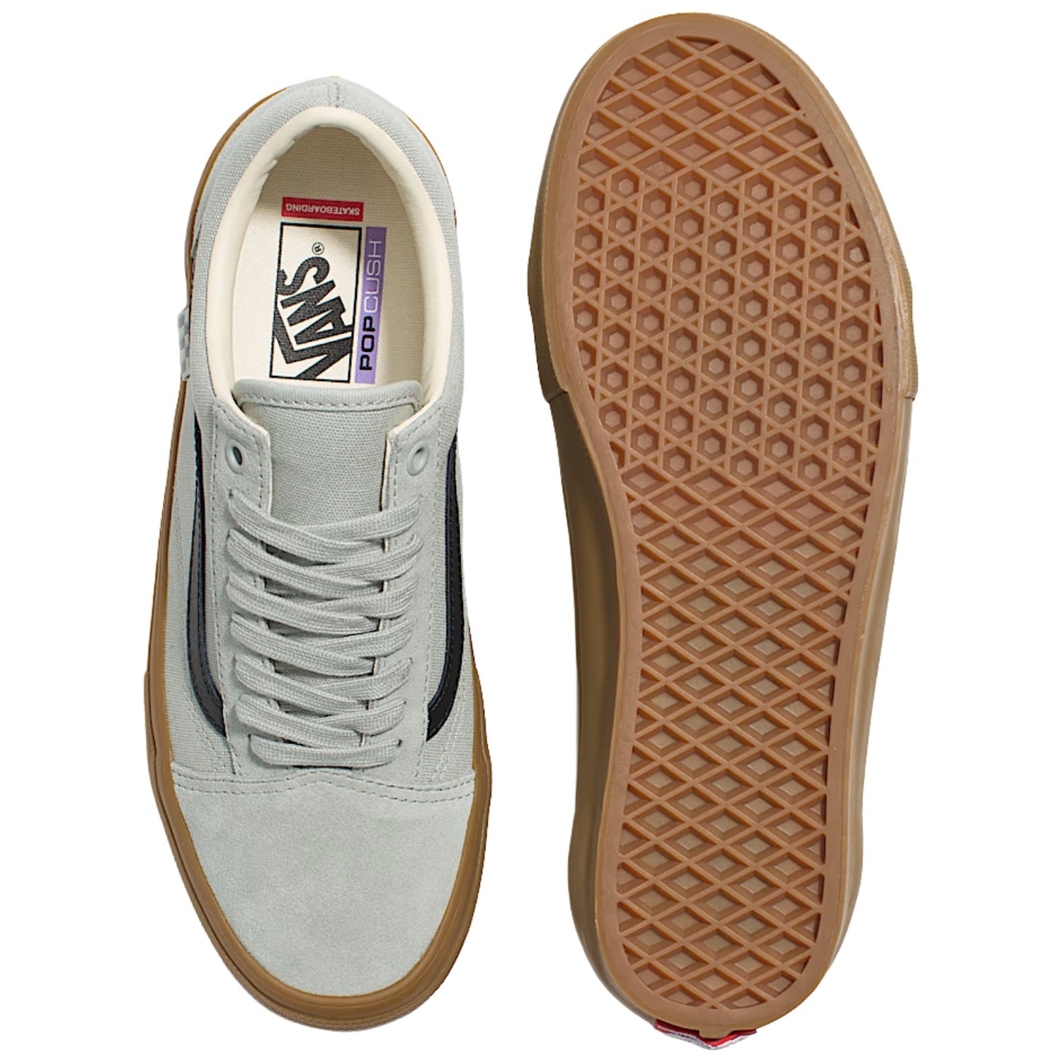Vans Skate Old Skool Grey/Gum - Men's