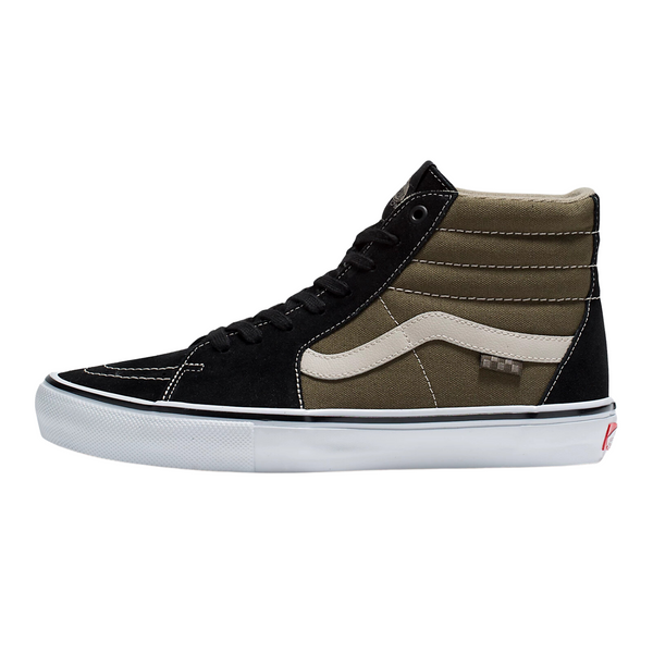 Vans Skate Sk8-Hi Black/Olive Men's Shoes