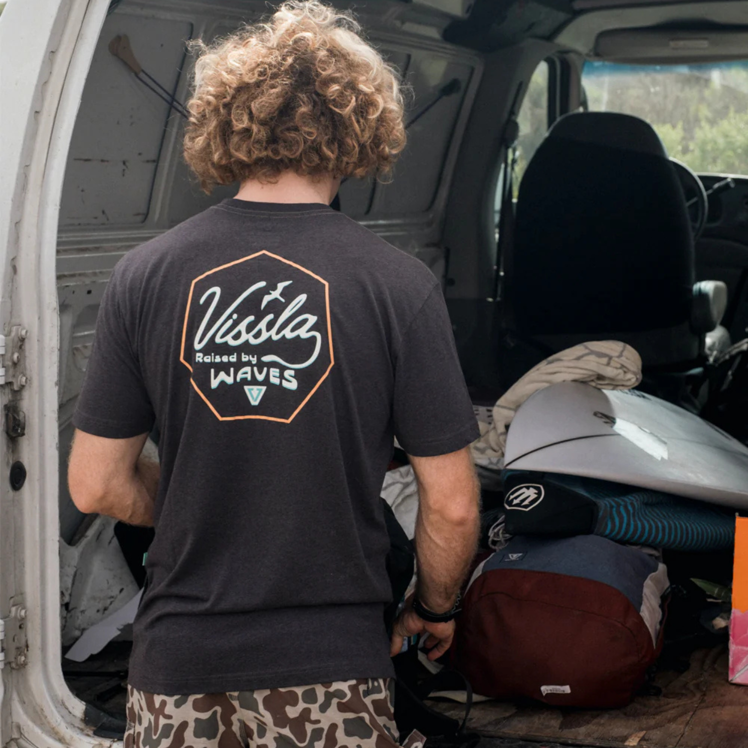 Vissla Raised By Comp Lite Eco Drirelease Tee - Men's