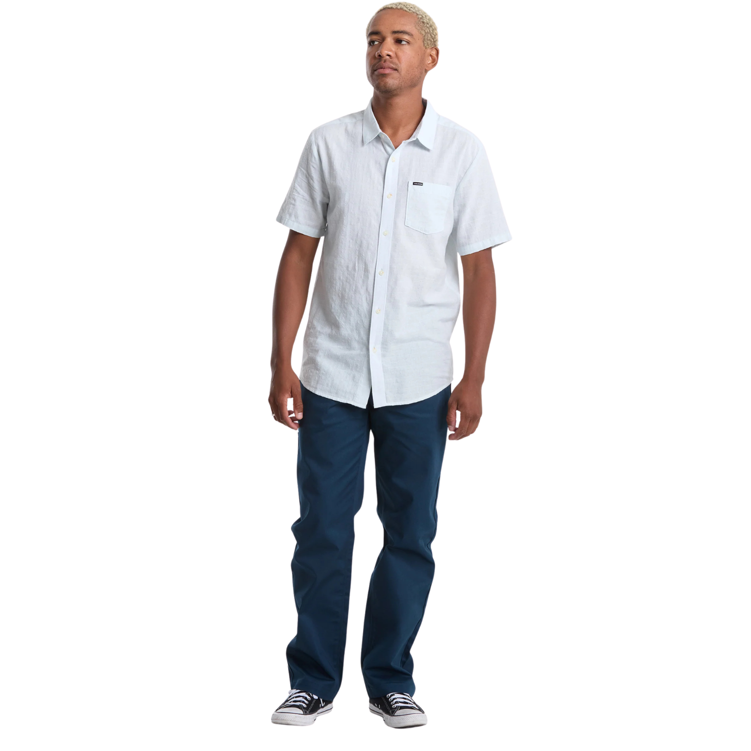 Volcom Bankstone II Short Sleeve Button Up Shirt - Men's