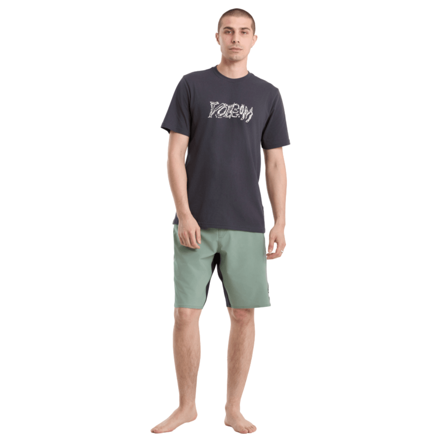 Volcom Destroyed Short Sleeve Shirt - Men's