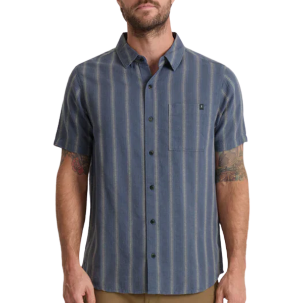 Roark Crosswinds Woven Button Up Shirt - Men's