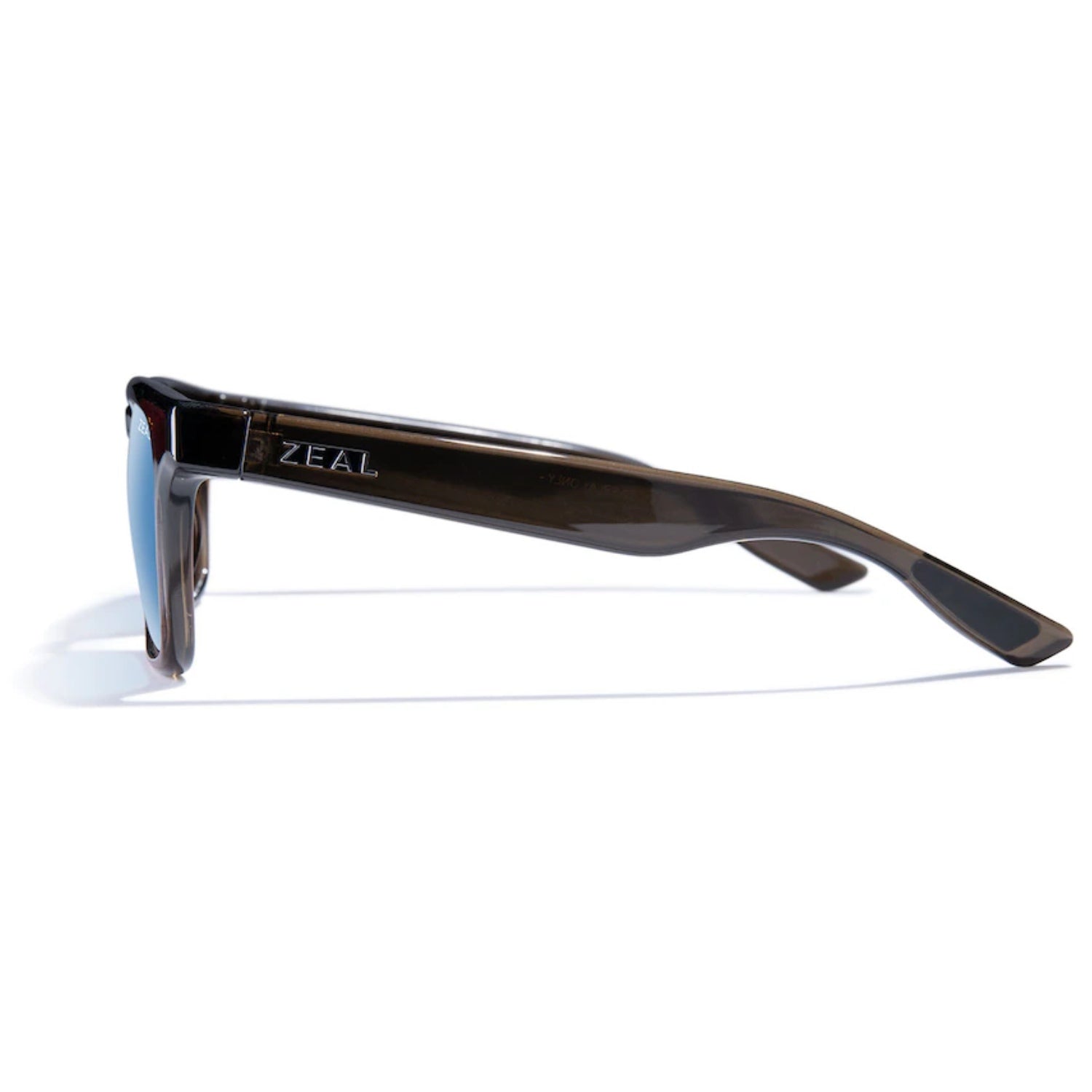 Transparent Light Brown | Horizon Blue