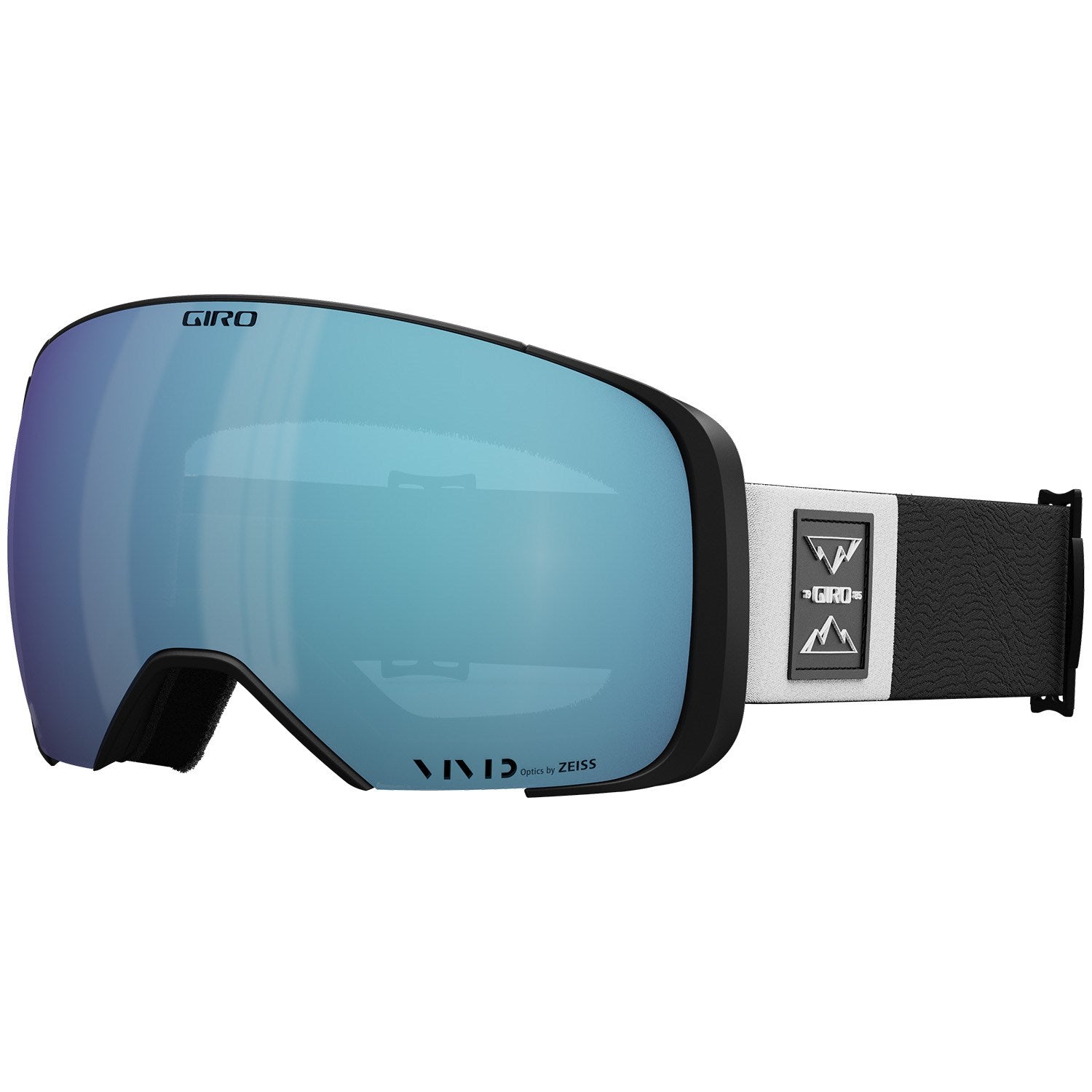 BLACK & WHITE TOPO/VIVID ROYAL + VIVID INFRARED