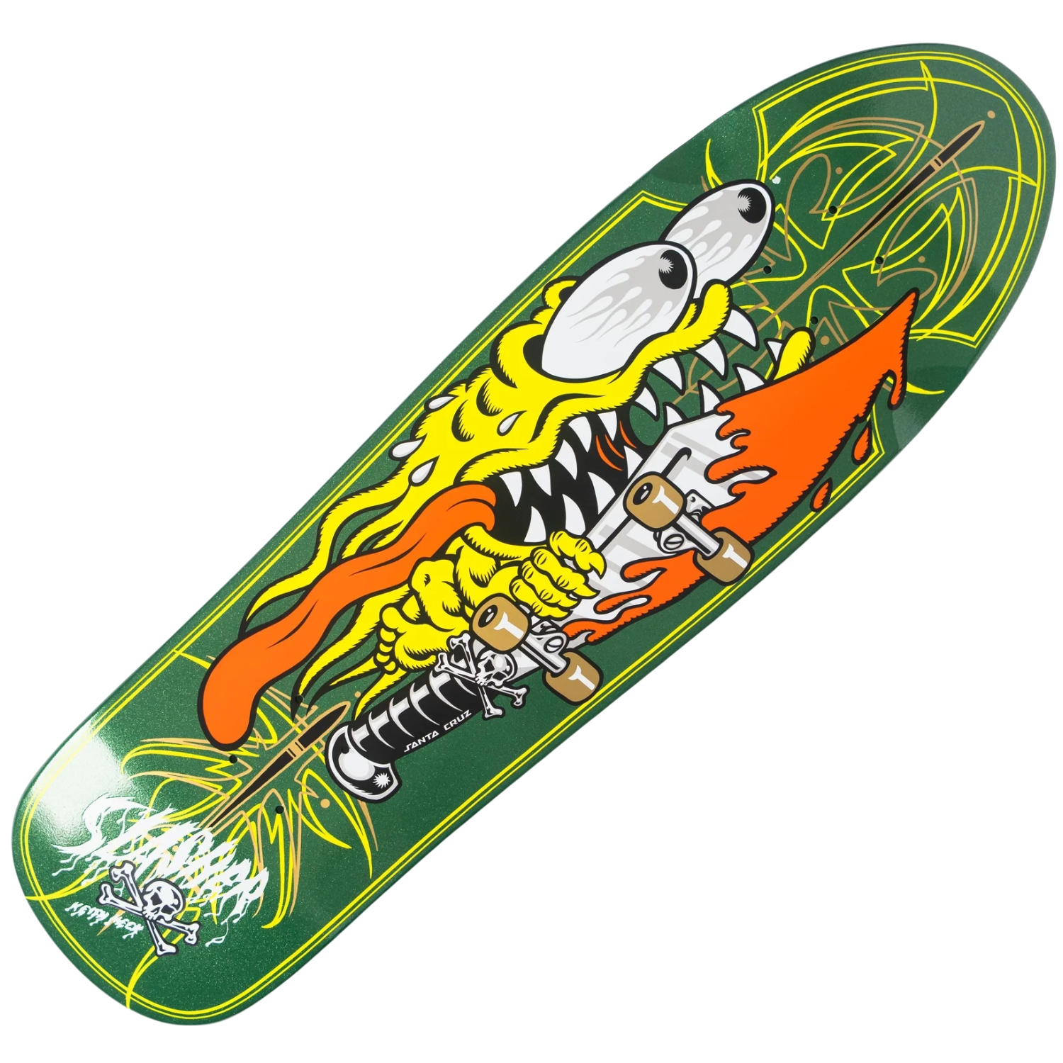 Santa Cruz Meek Pinstripe Slasher Skateboard Deck