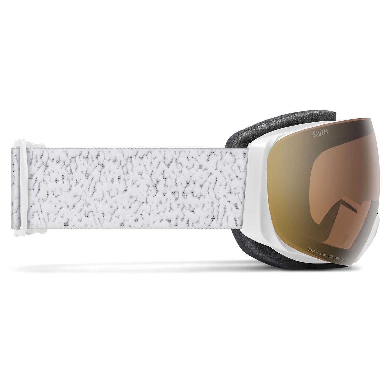 White Chunky Knit | ChromaPop Pro Photochromic Gold Mirror