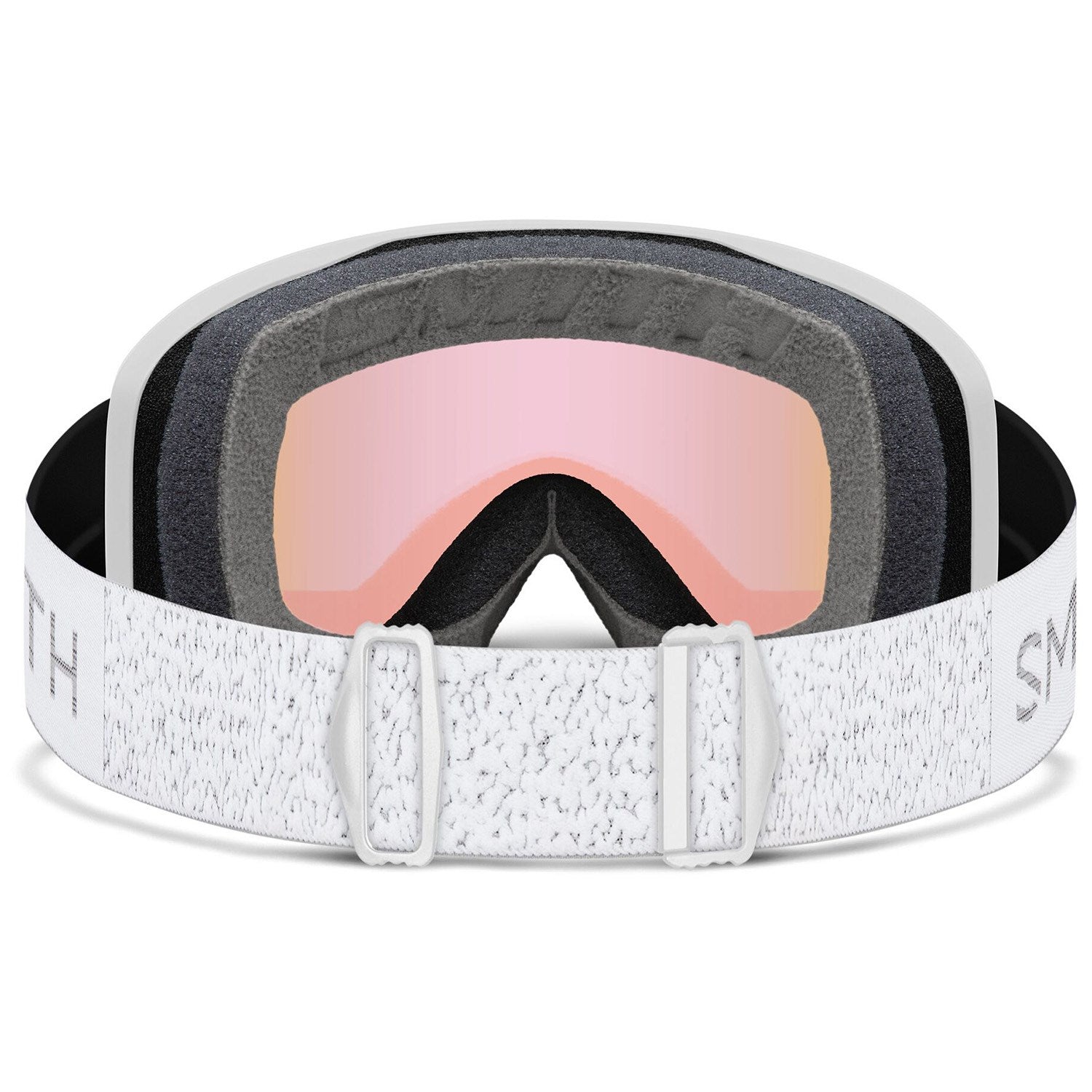 White Chunky Knit | Blue Sensor Mirror