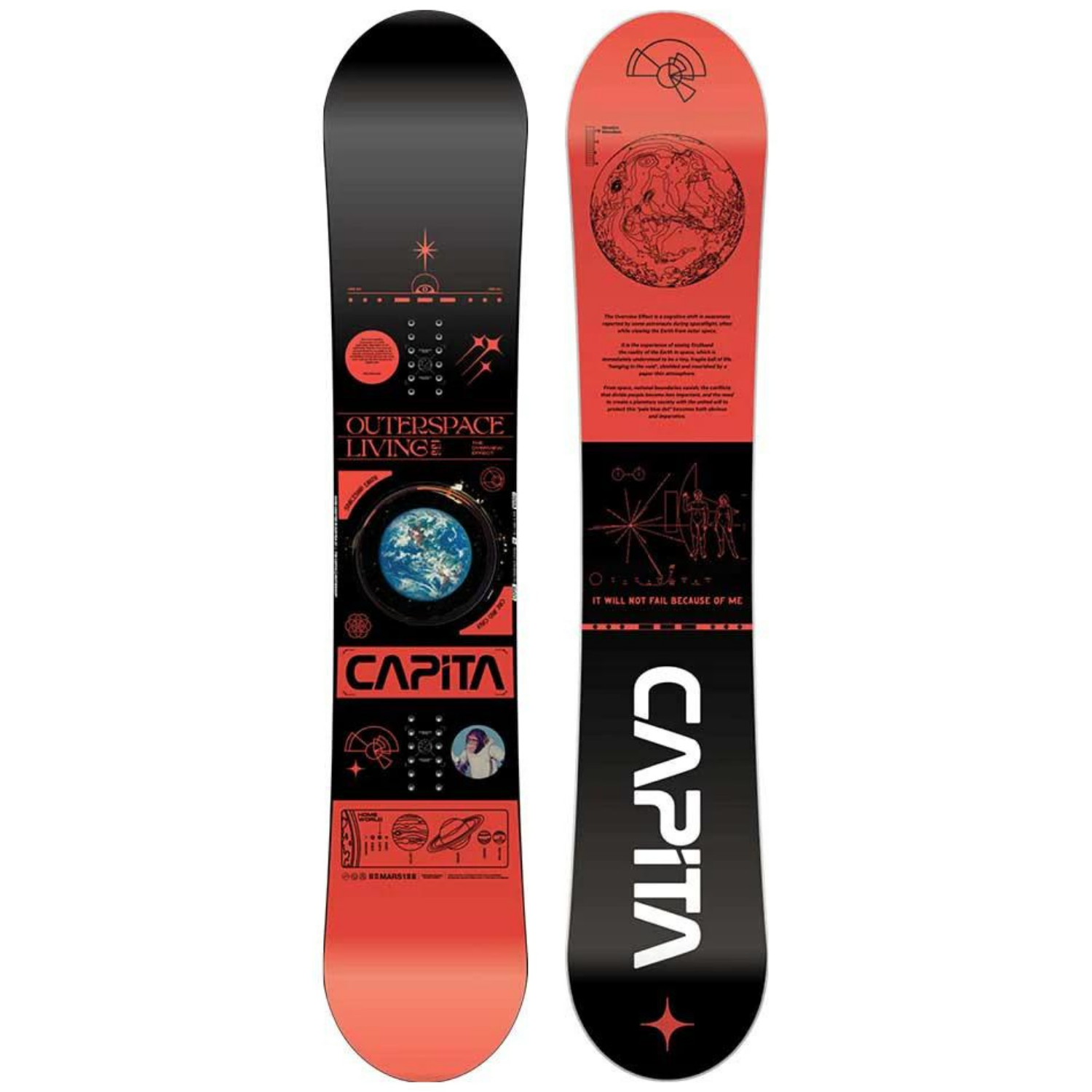 2023 capita snowboards Capita Outerspace Living Snowboard 2023 Men's Snowboard
