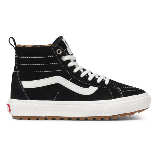 Vans Sk8-Hi MTE-1 Women's (Suede) Black/Leopard Skate Shoes