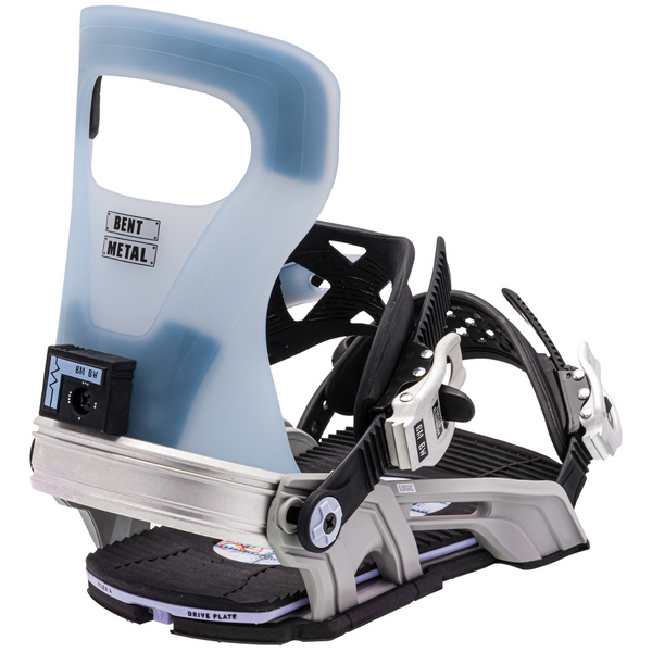 2024 Bent Metal Logic Men's Snowboard Bindings - Grey