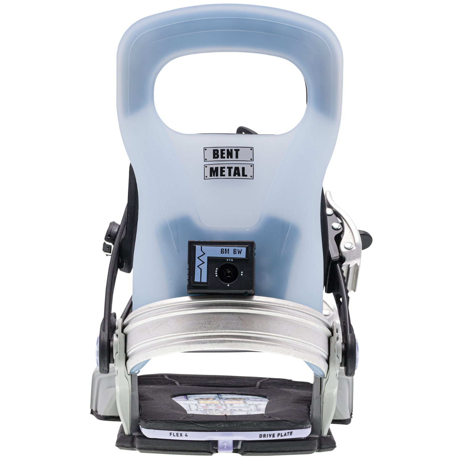 2024 Bent Metal Logic Men's Snowboard Bindings - Grey