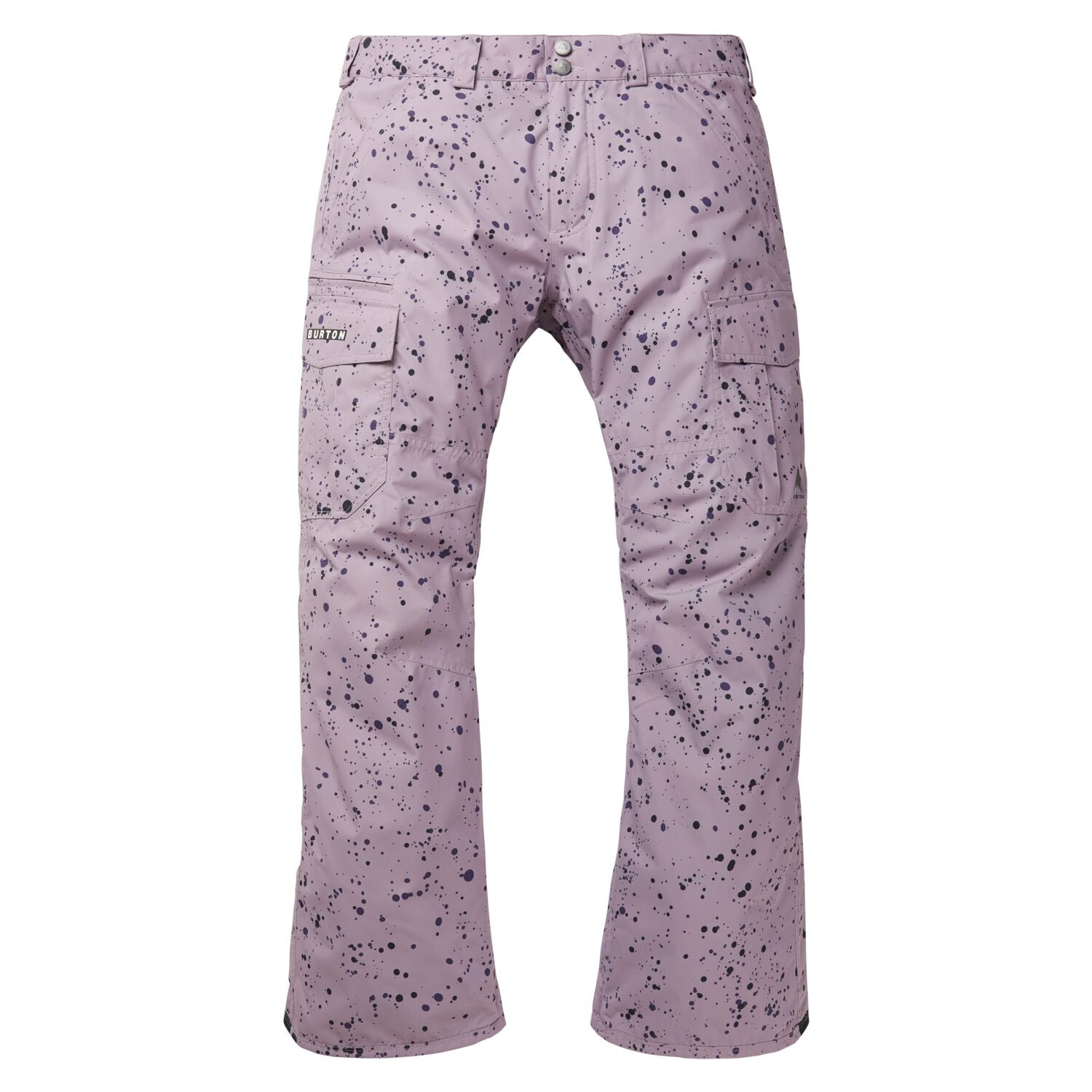 2023 Burton Cargo Regular Fit Men's Snowboard Pants - Elderberry Spatter