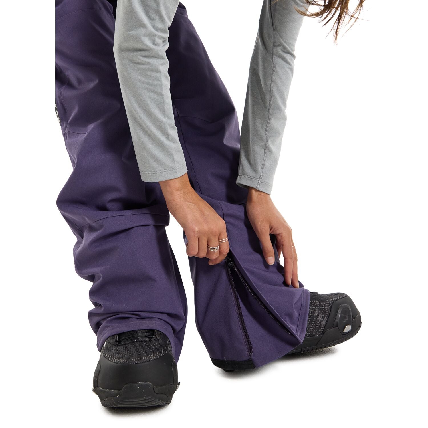 2023 Burton Reserve Stretch Women's Snowboard Bib - Violet Halo