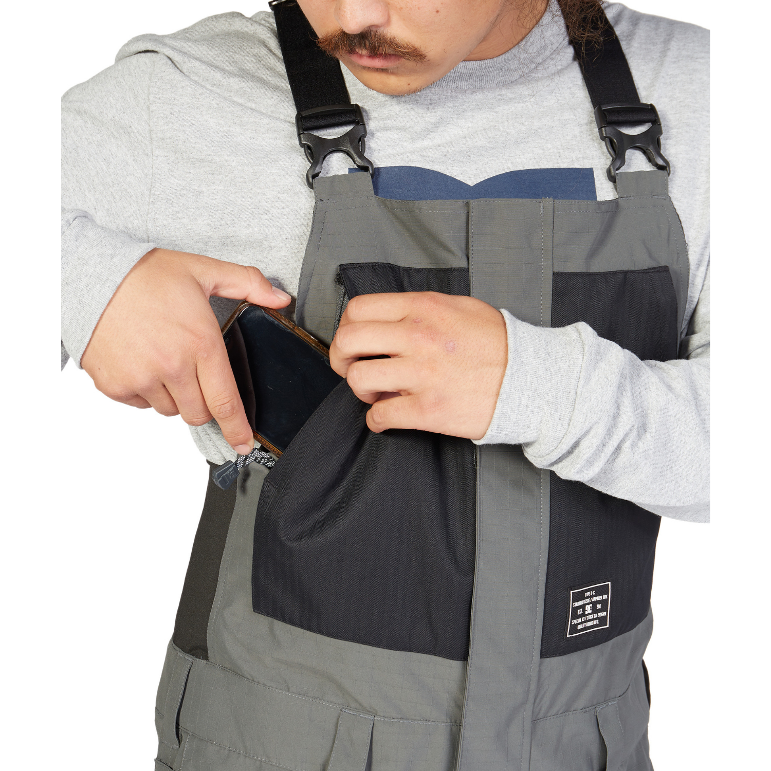 2023 DC Shadow Bib Men's Snowboard Bib