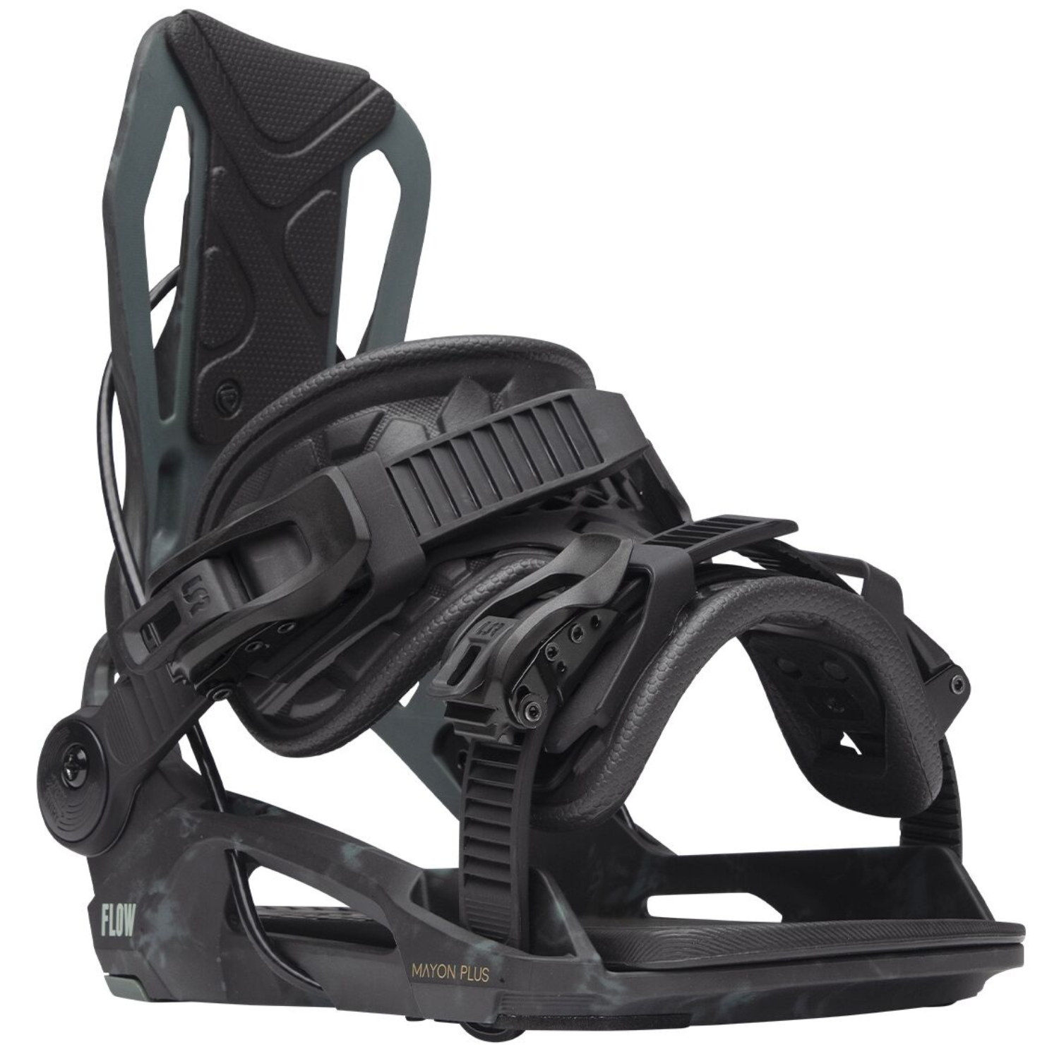 2024 Flow Mayon Plus Women's Snowboard Bindings - Black Aqua