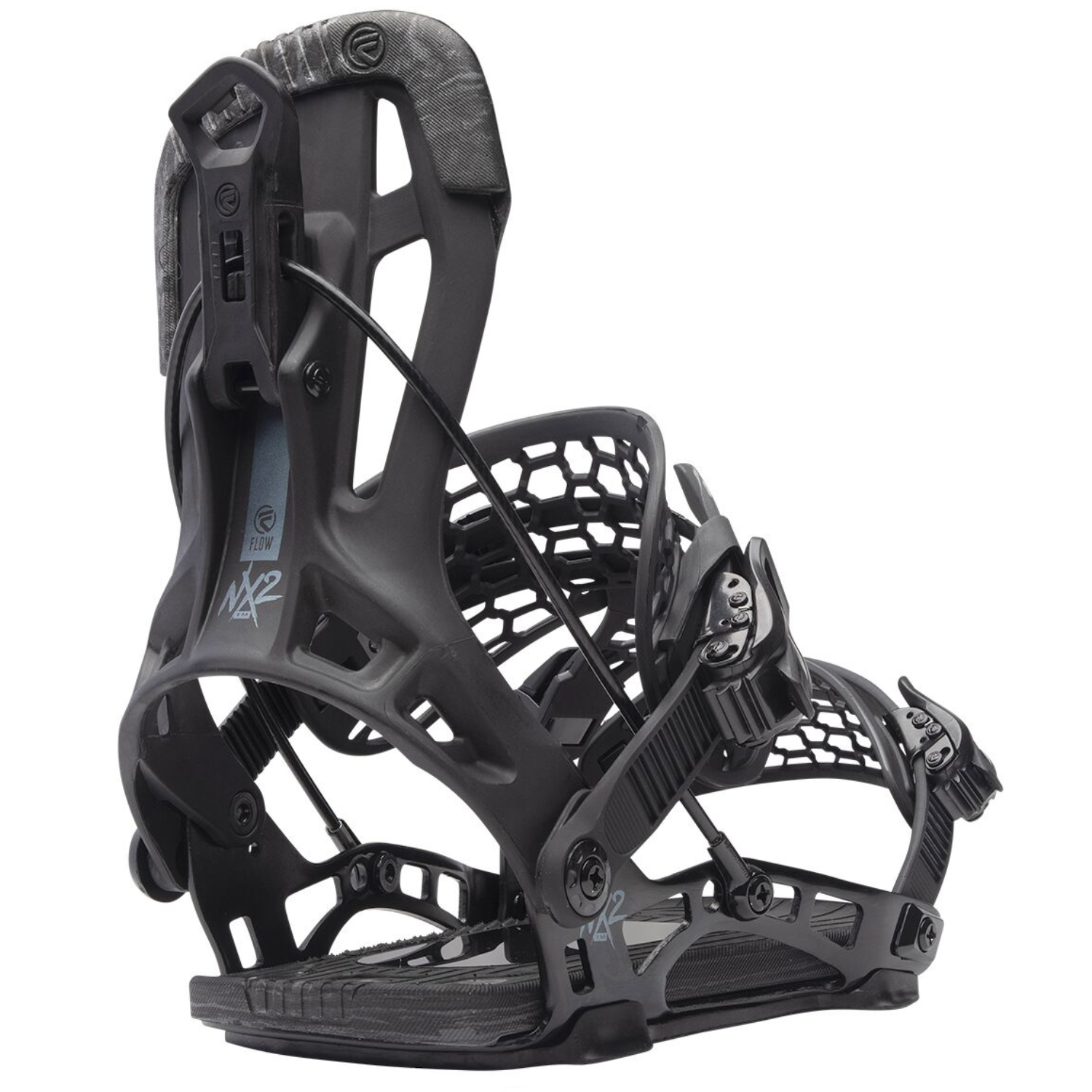 2024 Flow NX2-TM Hybrid Snowboard Bindings - Black