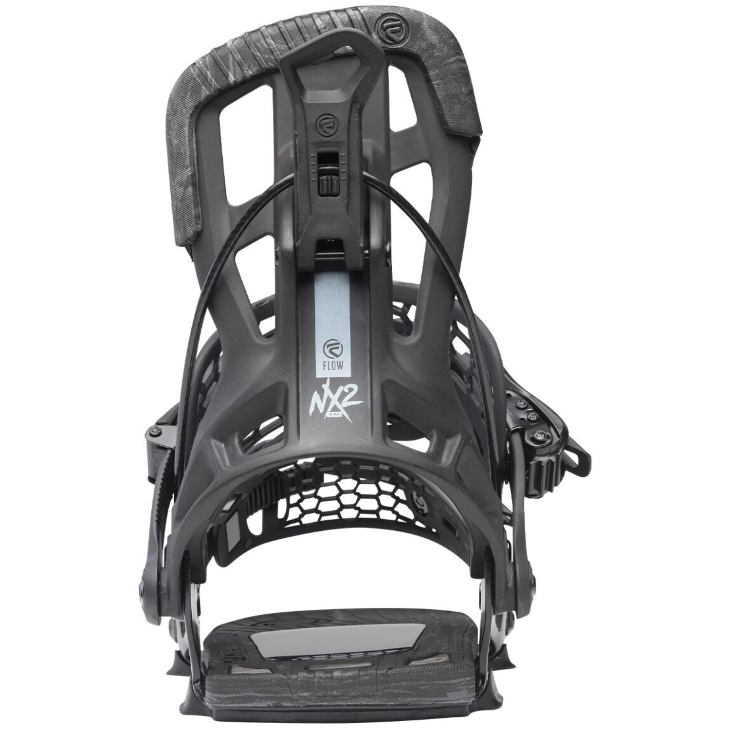 2024 Flow NX2-TM Hybrid Snowboard Bindings - Black