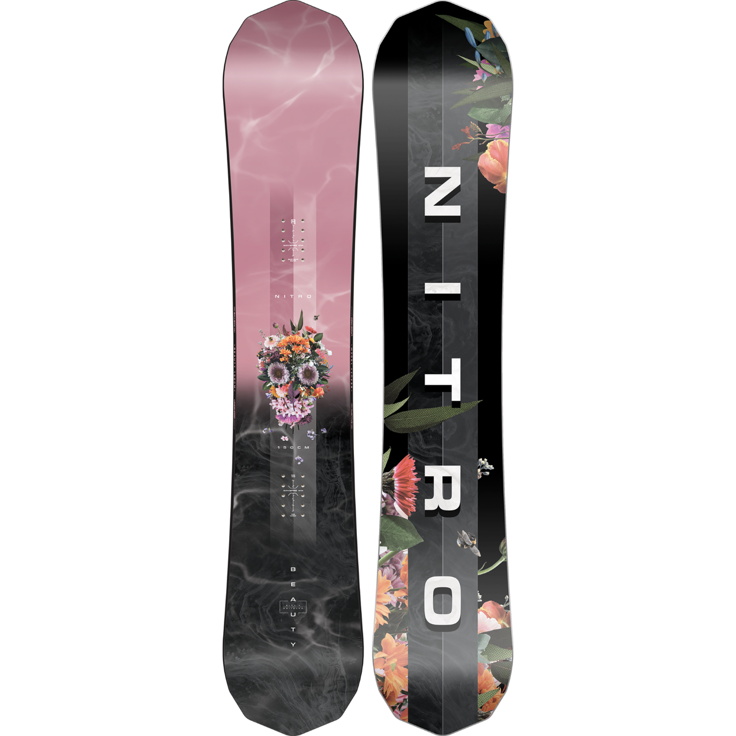 nitro beauty snowboard Women's 2026 Ski Pro AZ to which many ambitious beginners can also aspire 2025 Nitro Womens Beauty Snowboard