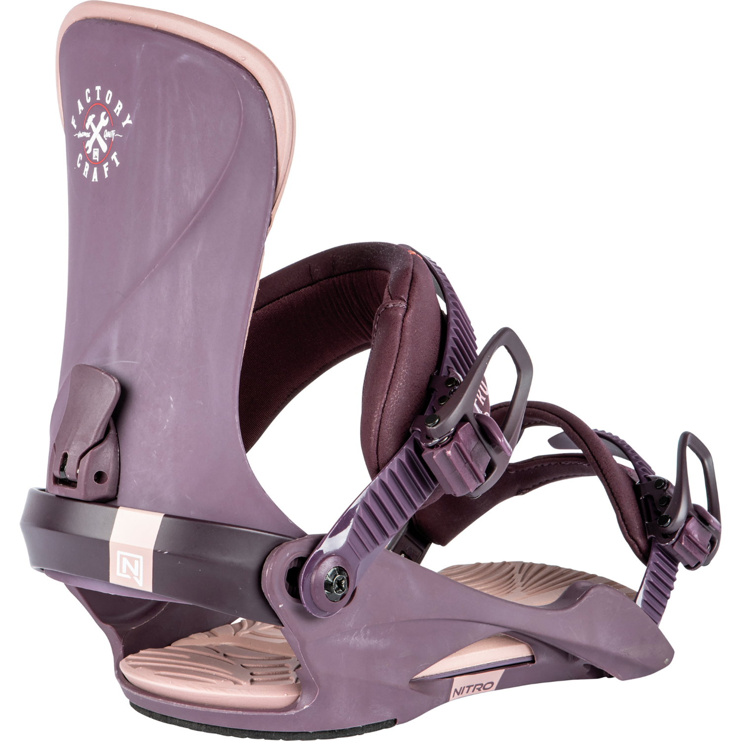 2024 Nitro Cosmic Women's Snowboard Bindings - Factory Craft Series