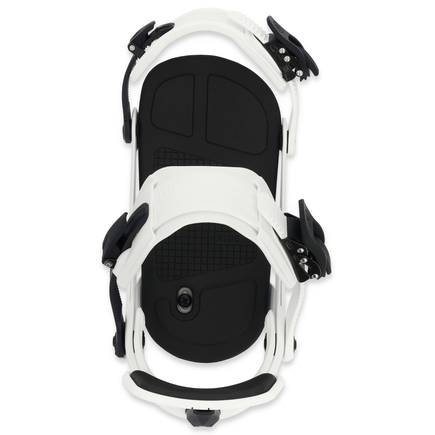 2024 Ride A-6 Men's Snowboard Bindings - White