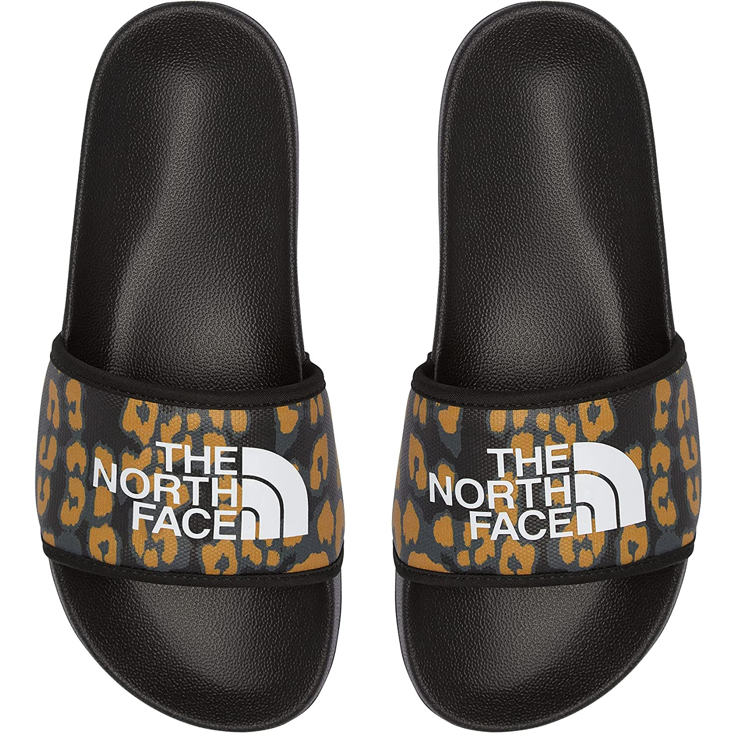 The North Face Base Camp Slide III Women's SandalsArrowhead Yellow Leopard Print/TNF Black
