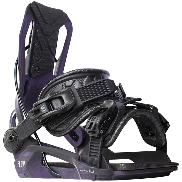 2024 Flow Mayon Plus Women's Snowboard Bindings - Black Aqua