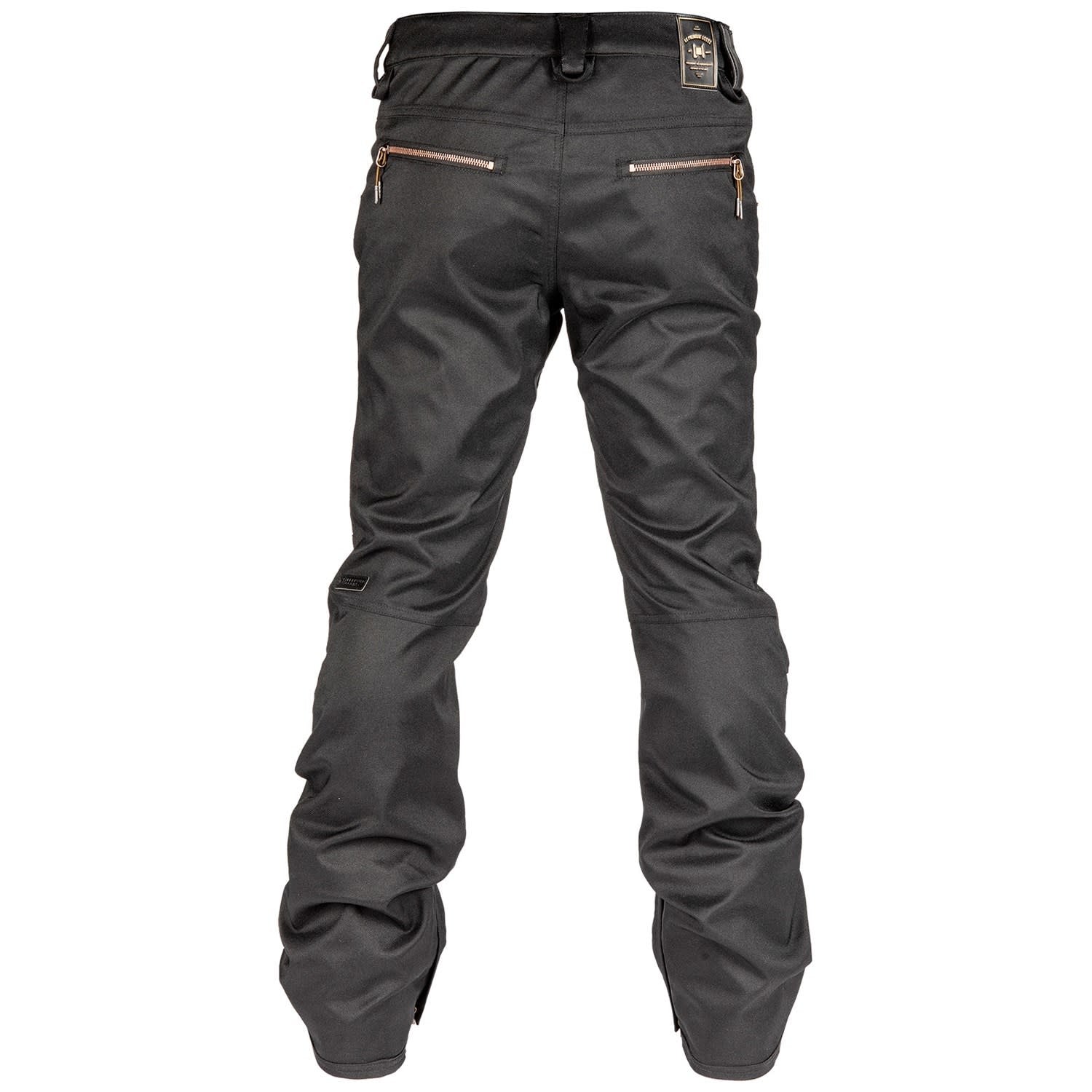 2020 L1 Apex Pant Women's Snowboard Pants Front - Black
