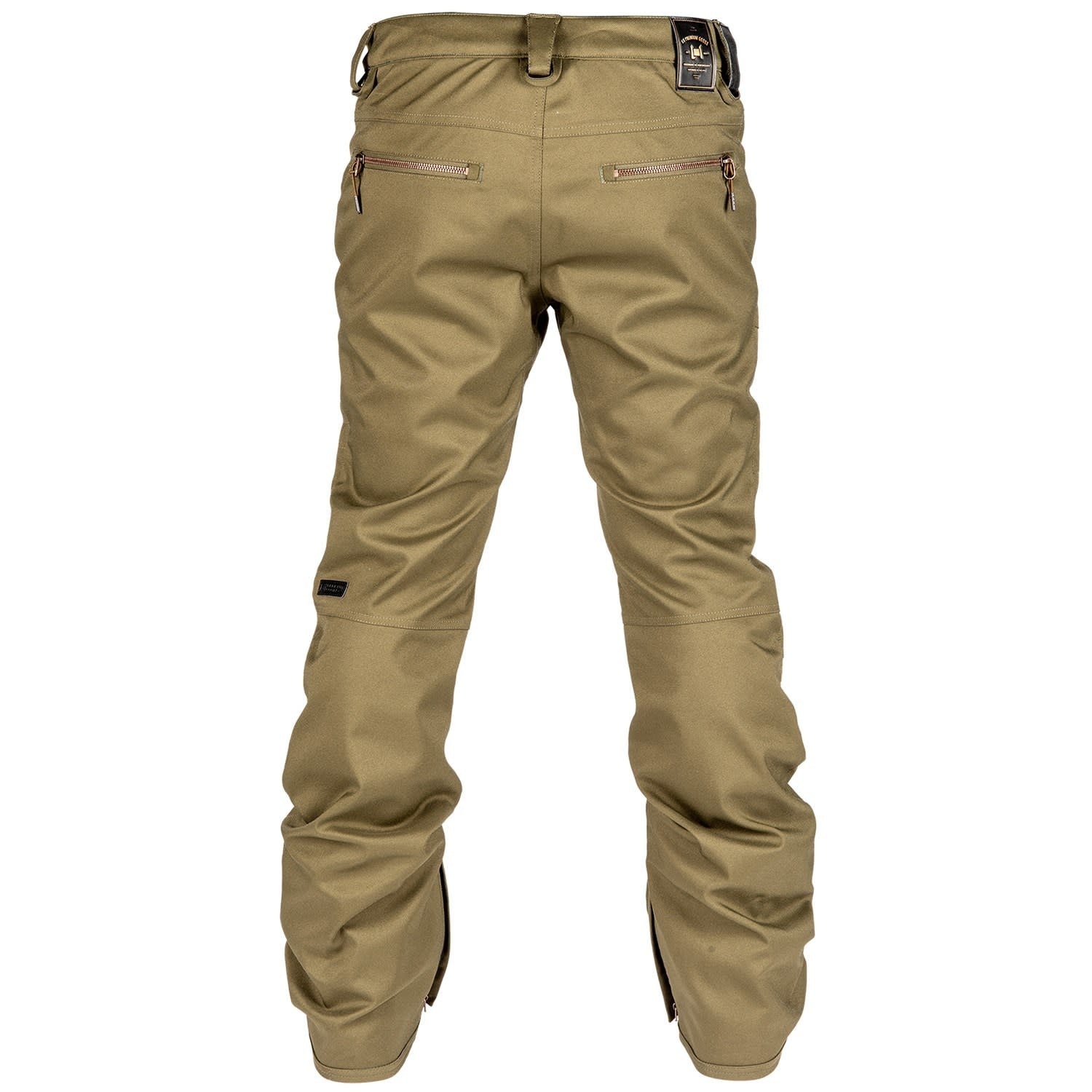 2020 L1 Apex Pant Women's Snowboard Pants Back - Tobacco