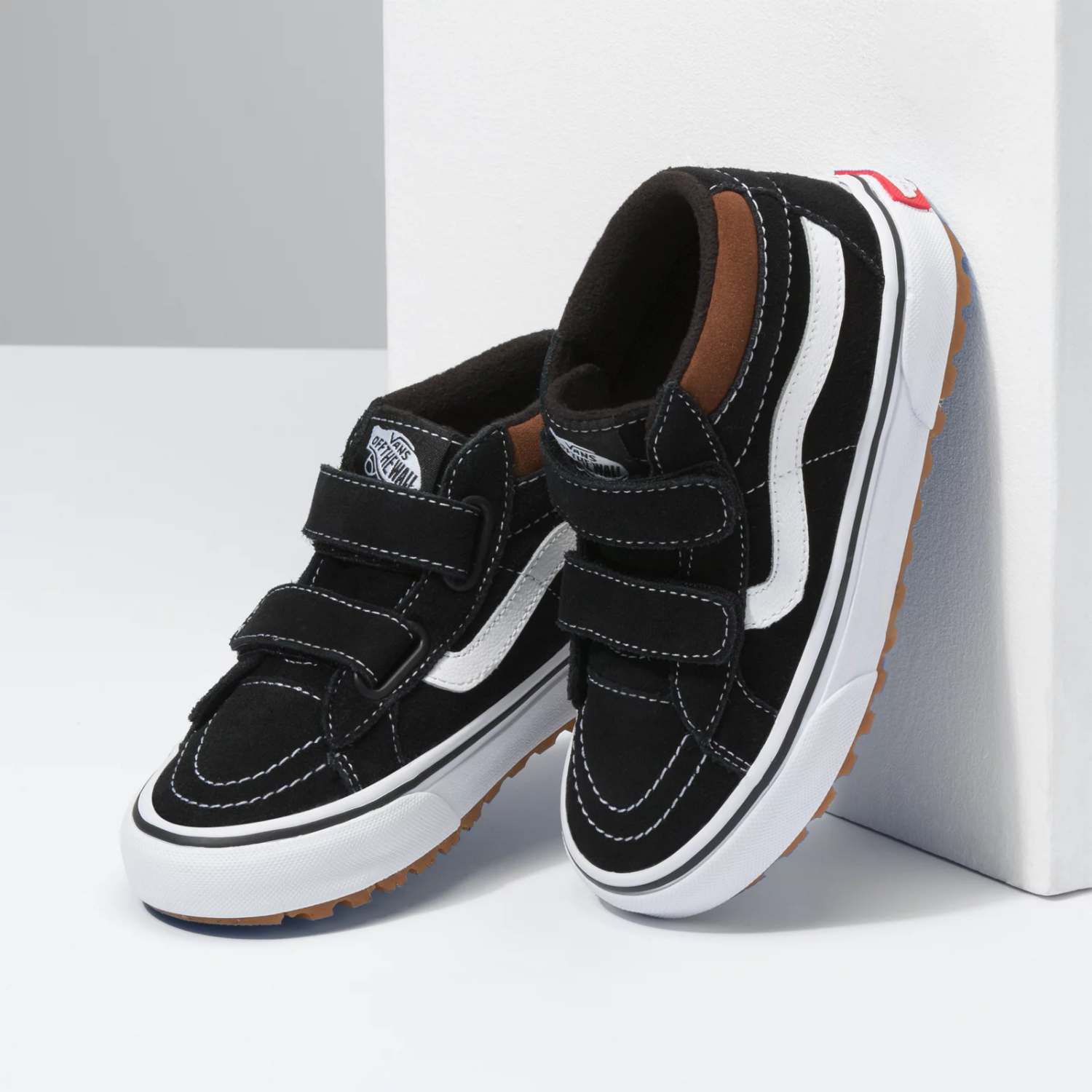 Vans Toddler/Kids Sk8-Mid Reissue V MTE-1 Black/Tortoise Shell Shoes