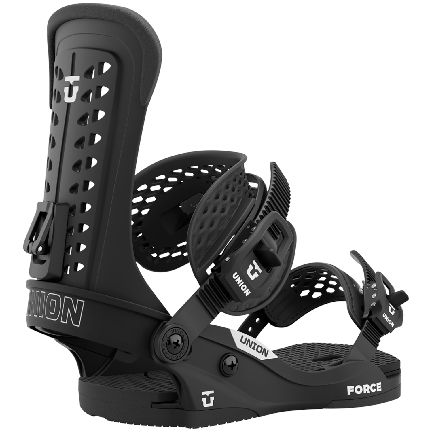 2023 Union Force Men's Snowboard Bindings - Black