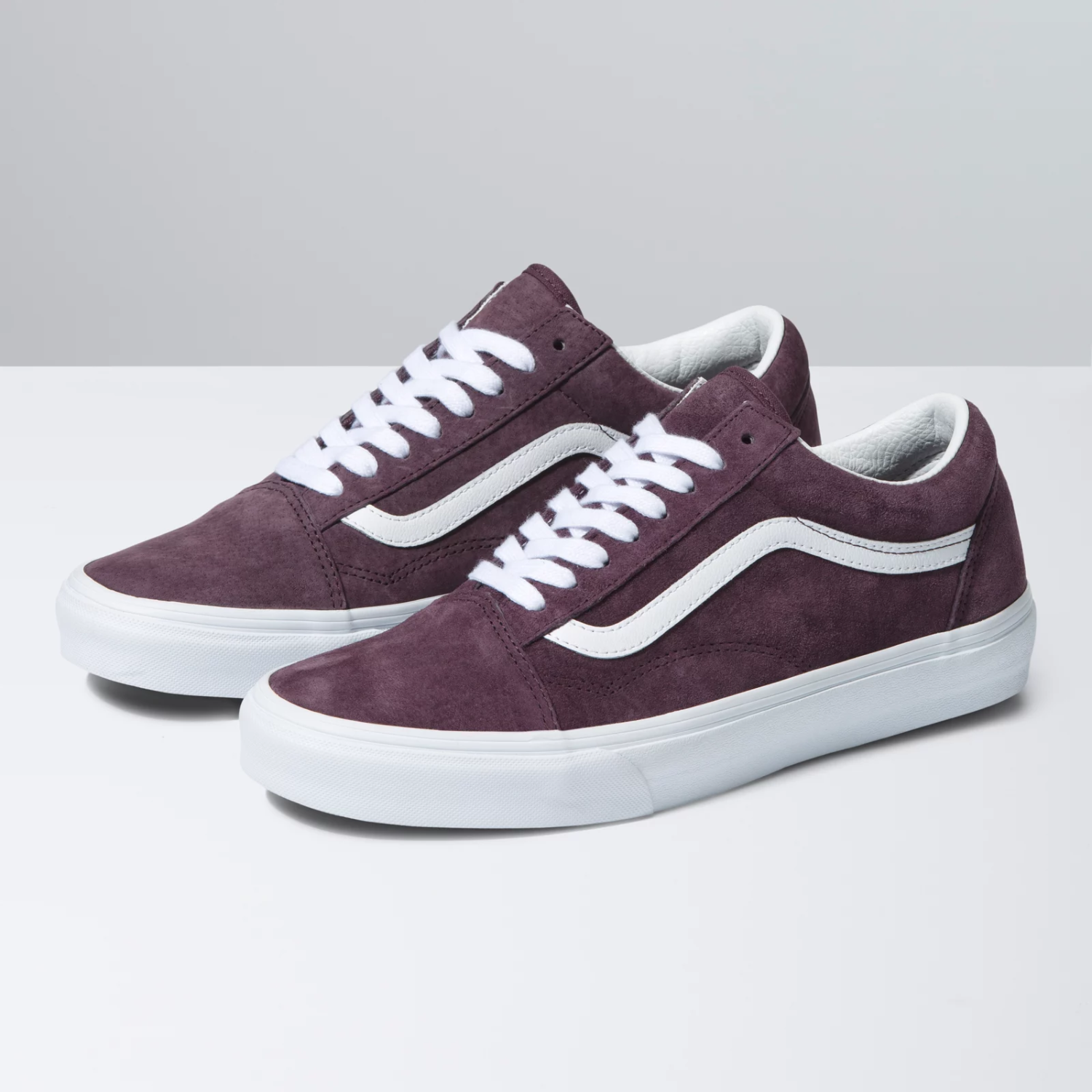 Vans Old Skool Pig Suede Wine Tasting Unisex Shoes