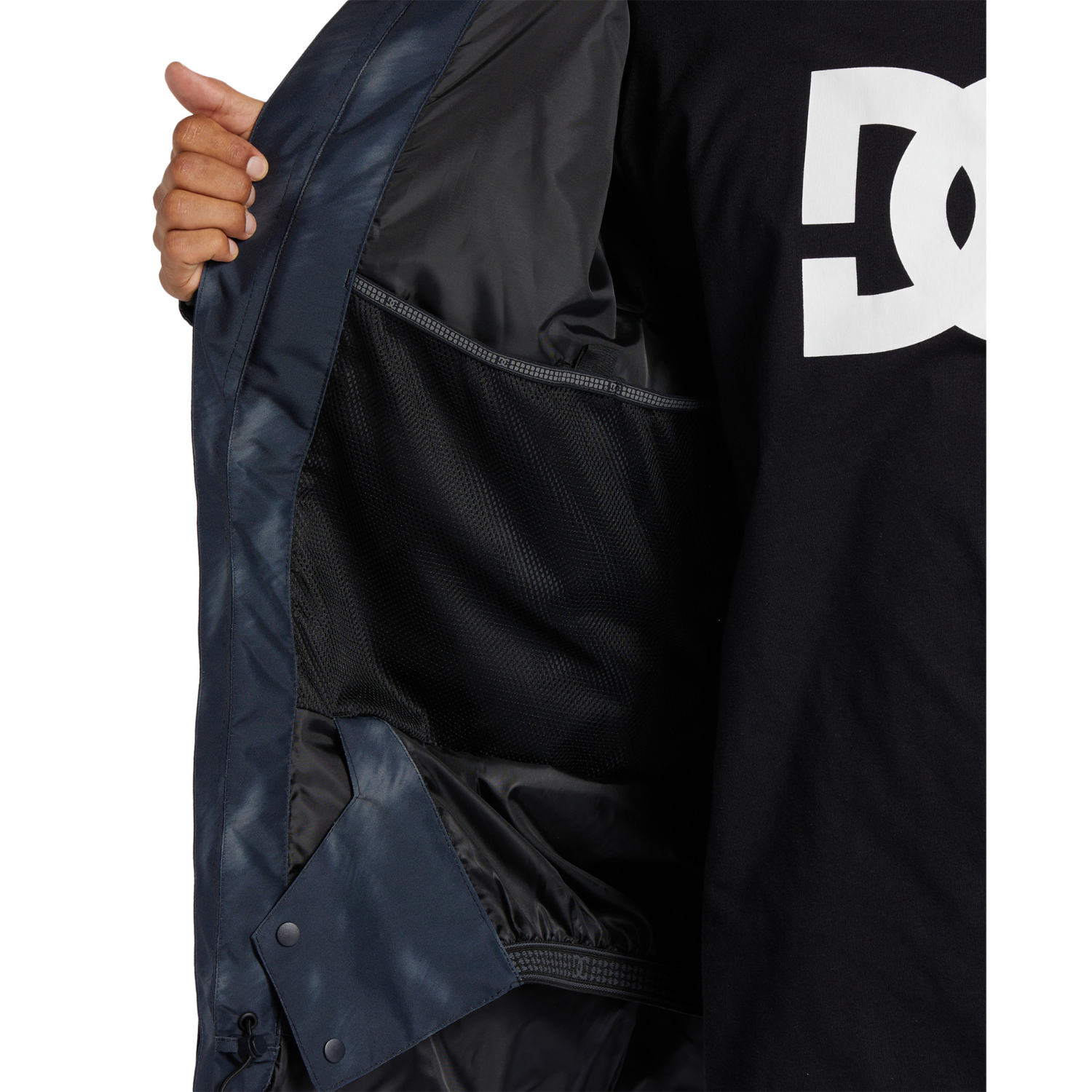 2024 DC Basis Print Men's Snow Jacket