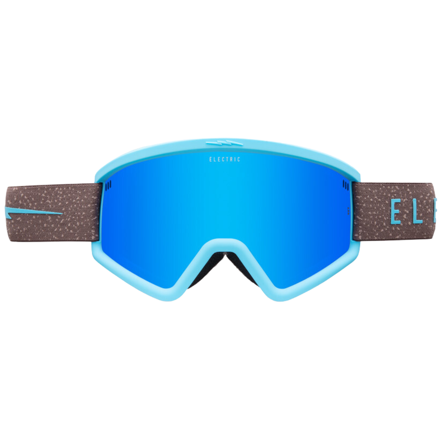 Delphi Speckle/Blue Chrome + Yellow