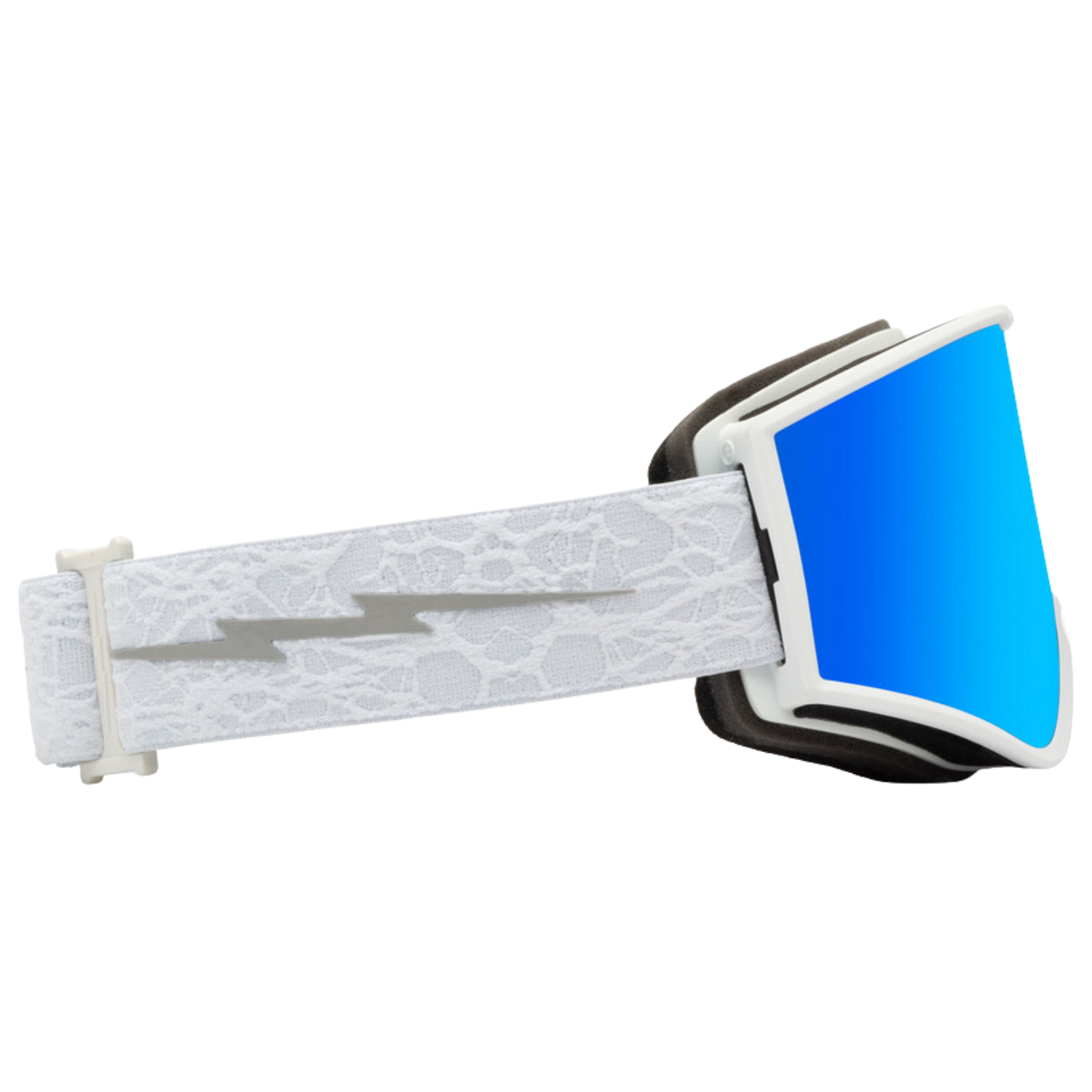 Matte White Nuron/Blue Chrome+Yellow