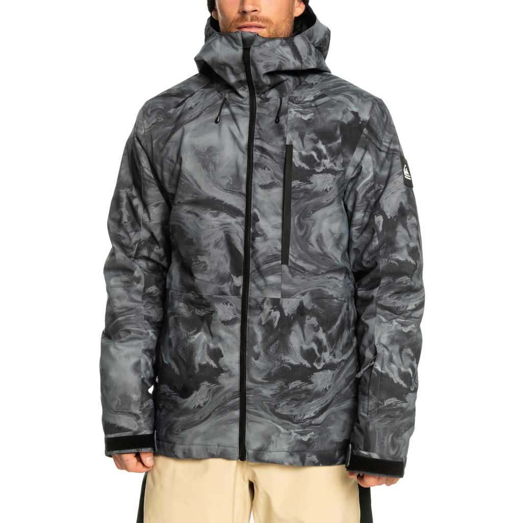 2024 Quiksilver Mission Printed Men\'s Snow Jacket For Sale | Snowboardhandschuhe