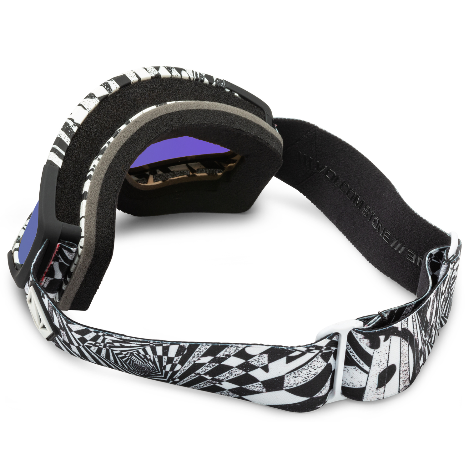 Op Art/Purple Chrome+Yellow