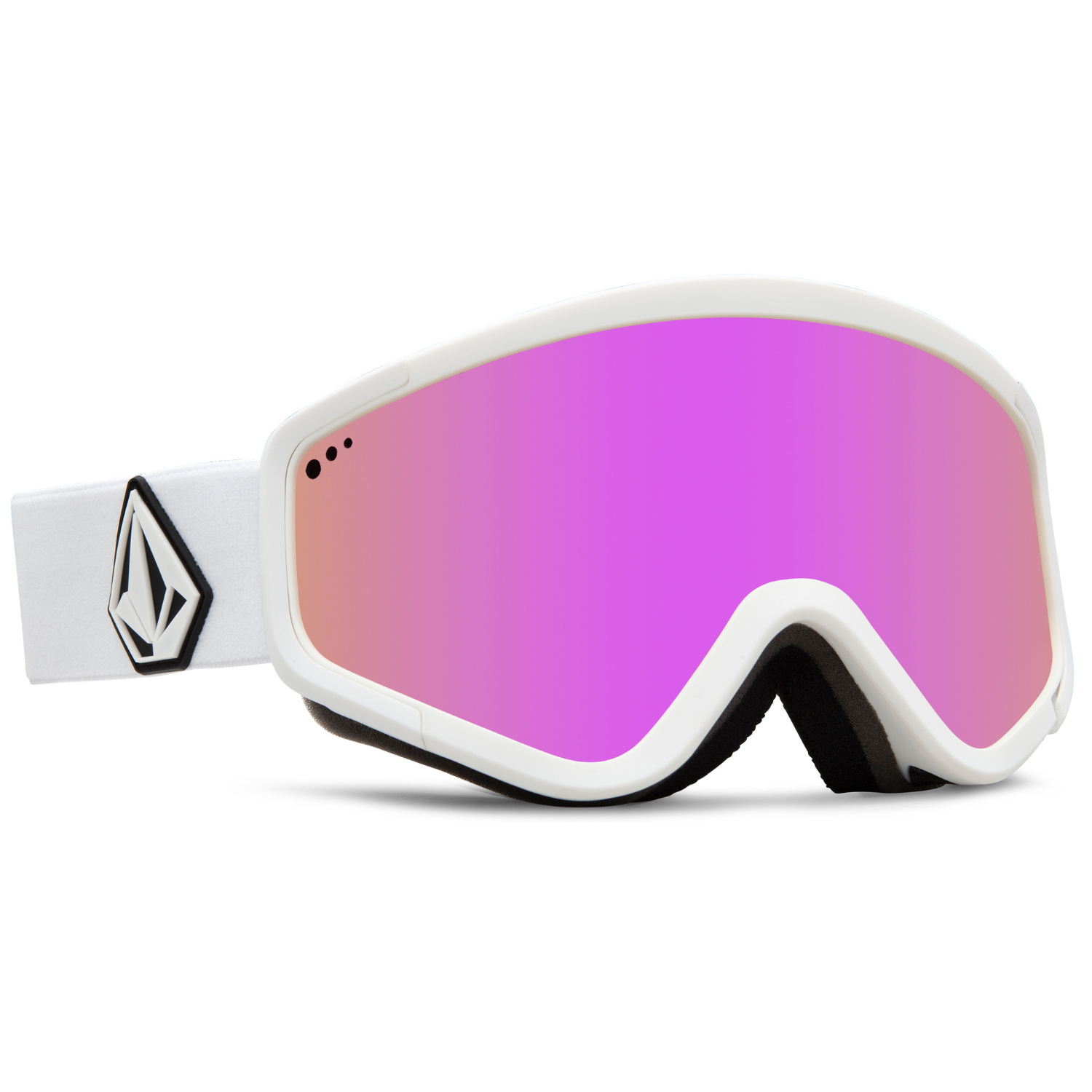 Matte White/Pink Chrome+Yellow