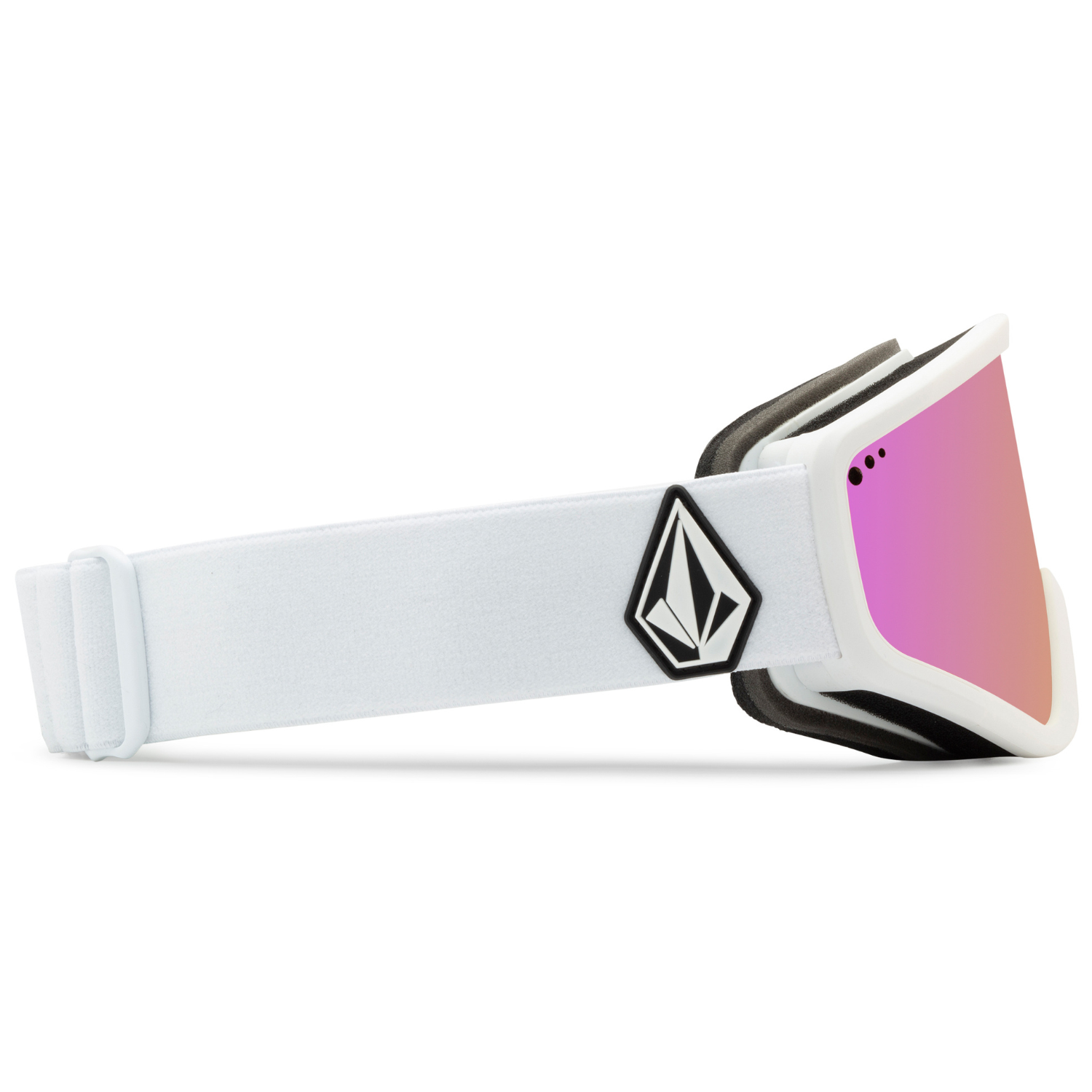 Matte White/Pink Chrome+Yellow