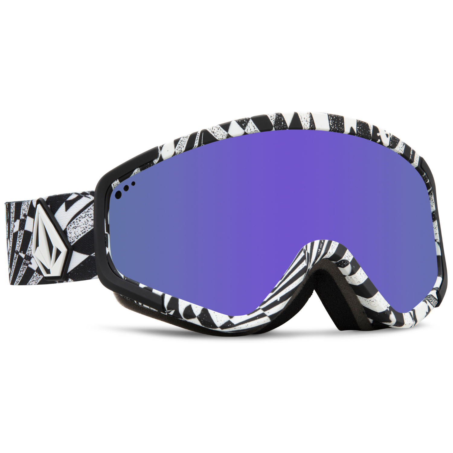 Op Art/Purple Chrome+Yellow