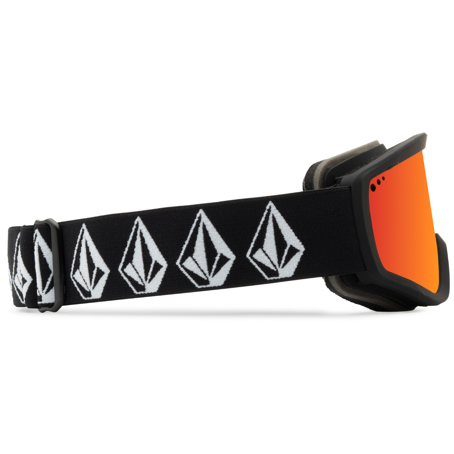 Matte Black Stone/Red Chrome