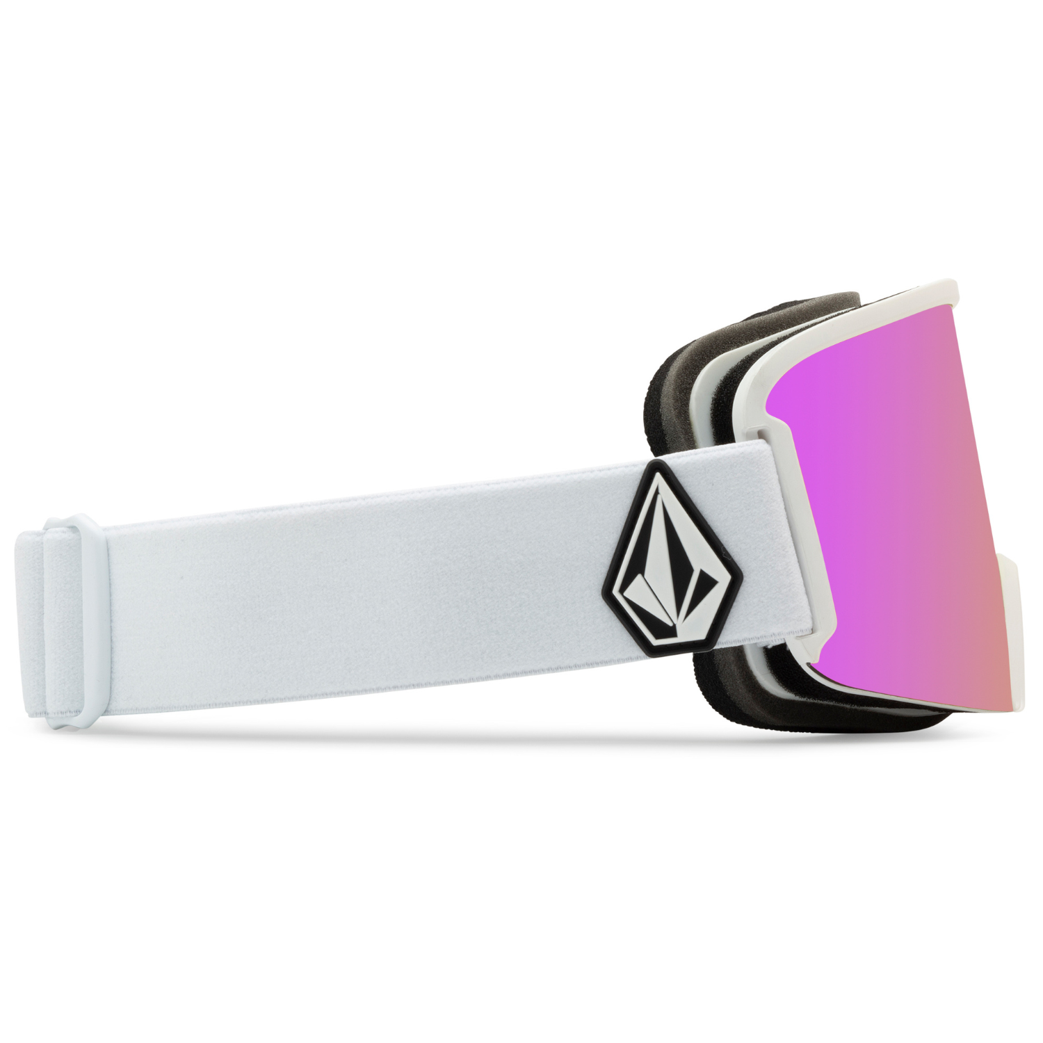 Matte White/Pink Chrome+Yellow