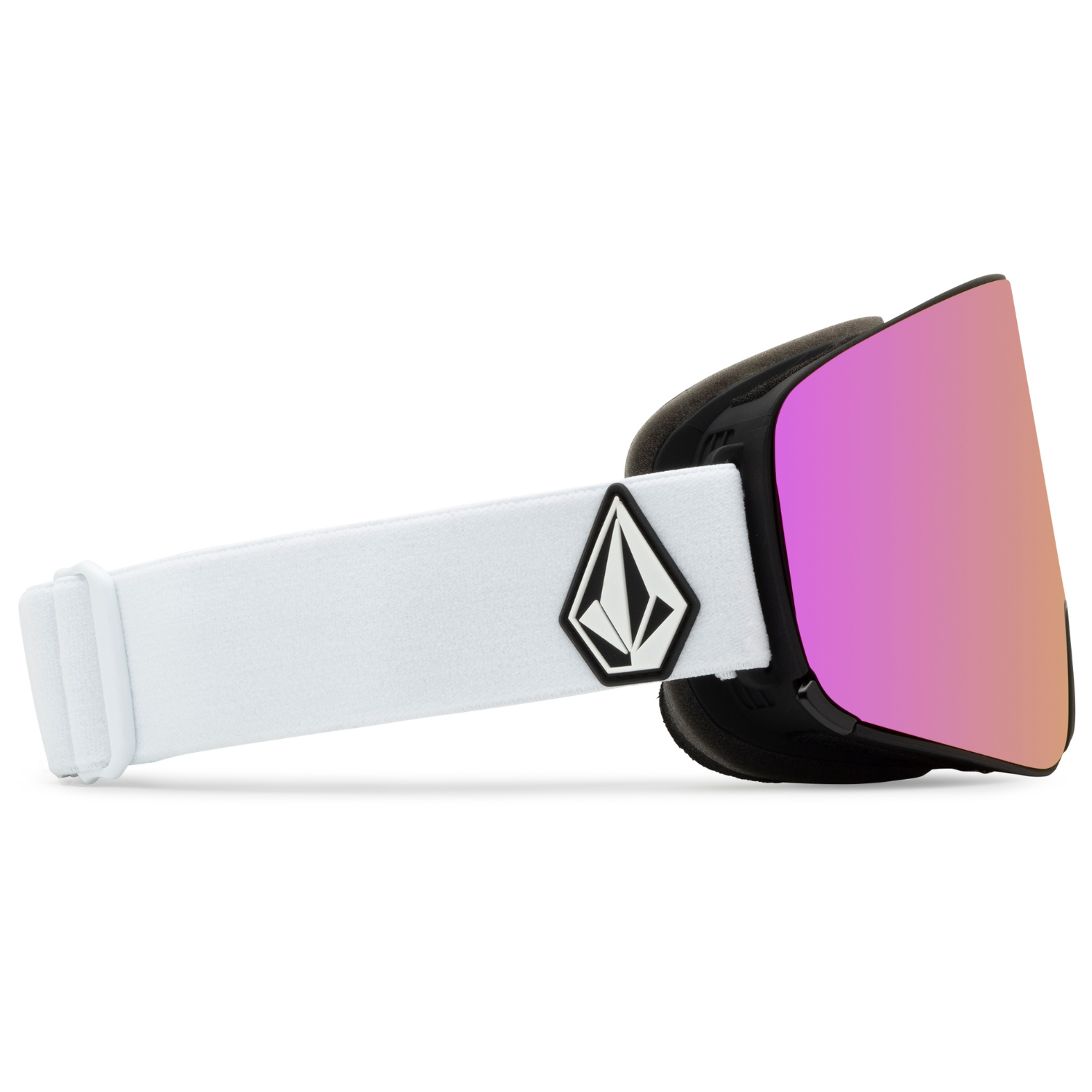 Matte White/Pink Chrome + Yellow