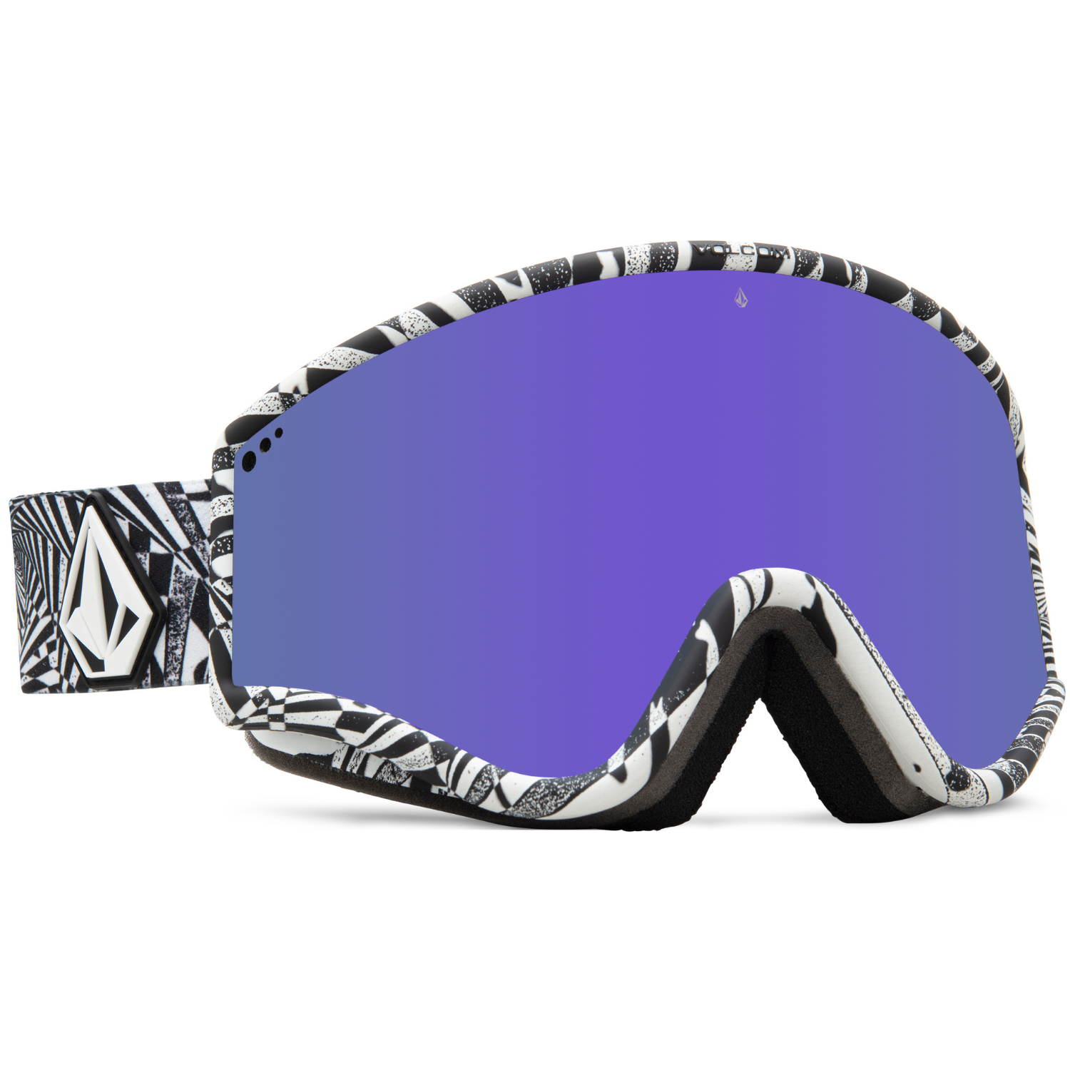 Op Art/Purple Chrome+Yellow