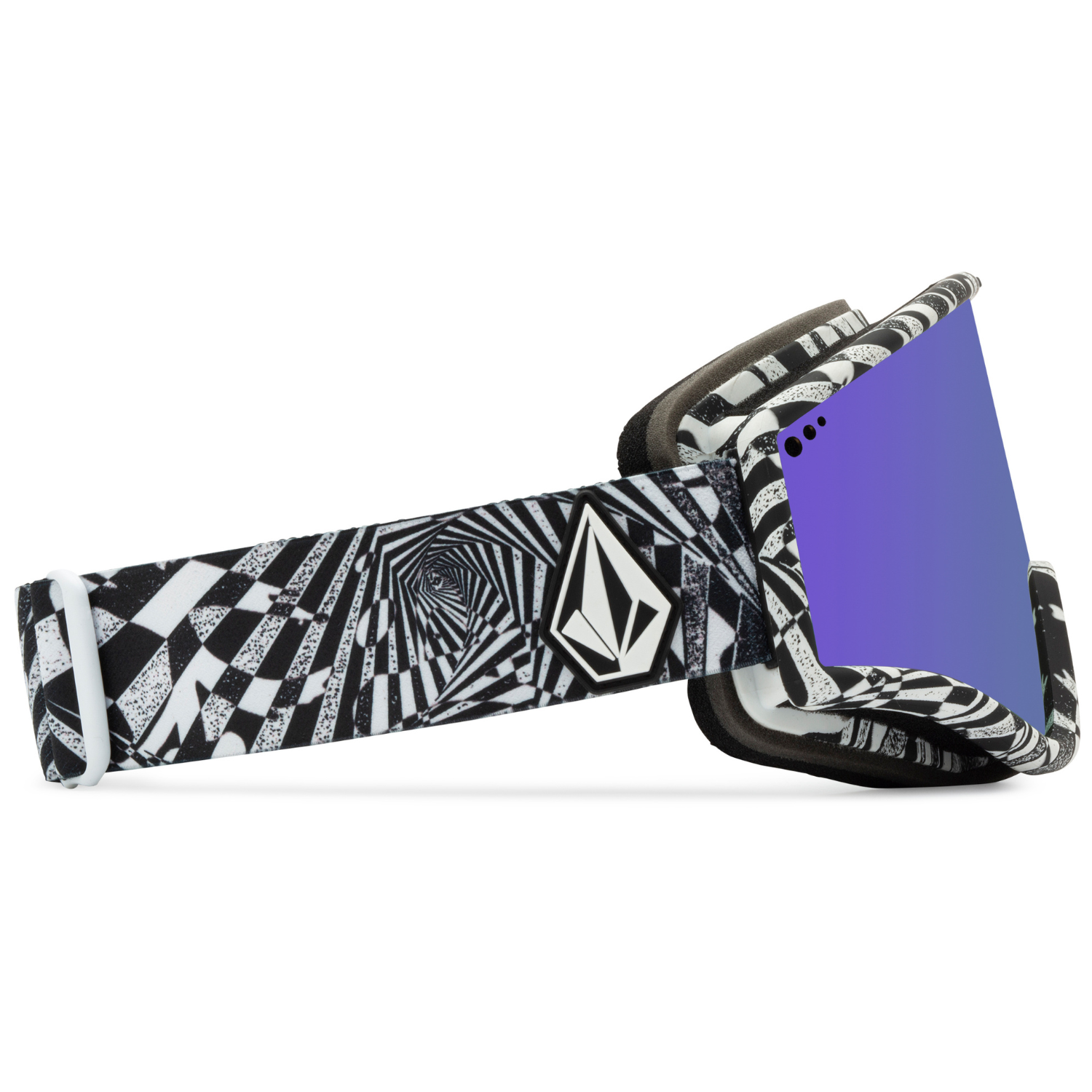 Op Art/Purple Chrome+Yellow