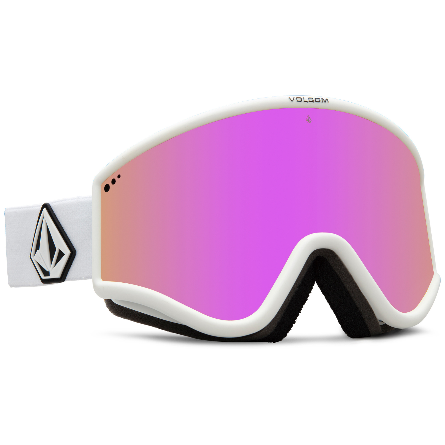 Matte White/Pink Chrome+Yellow