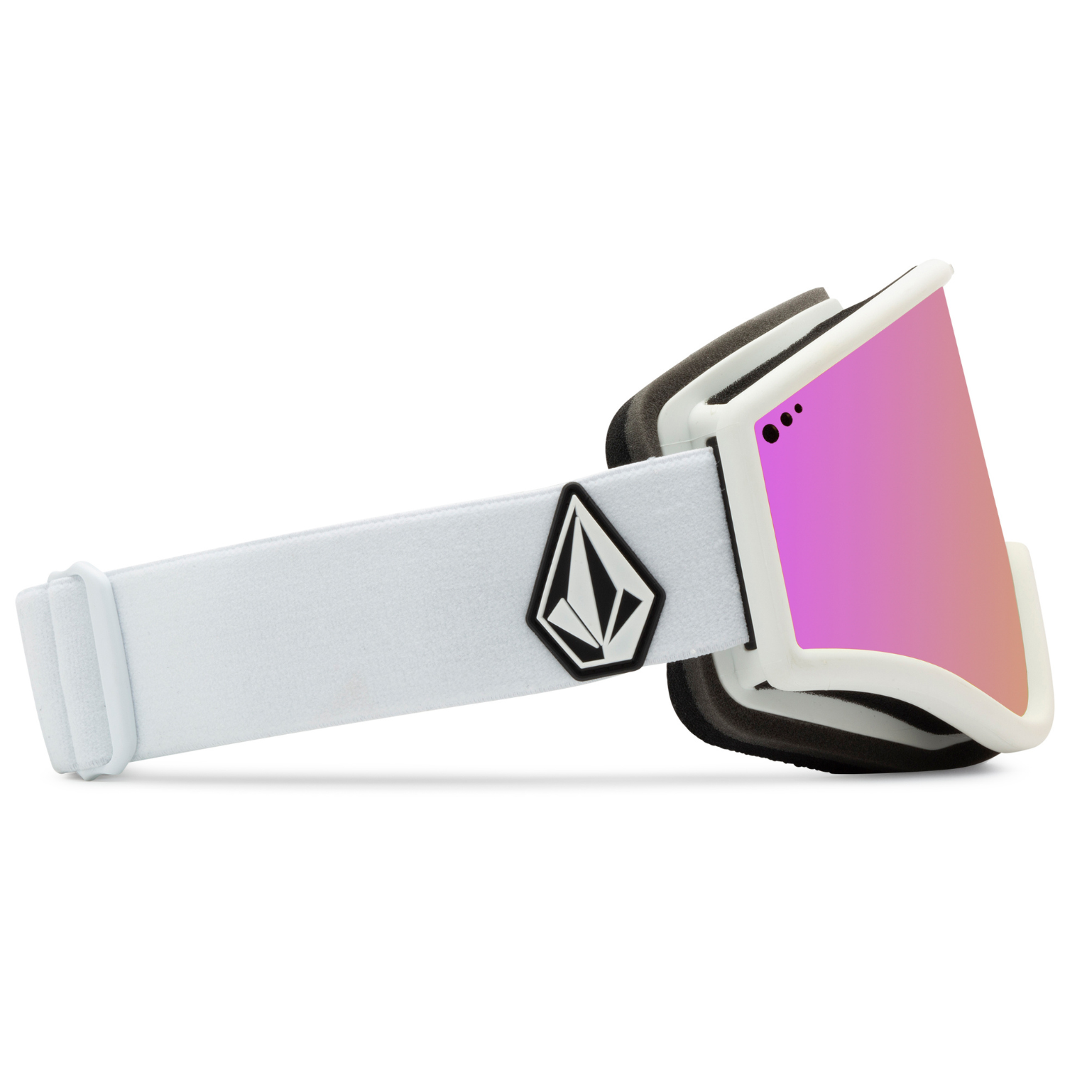 Matte White/Pink Chrome+Yellow